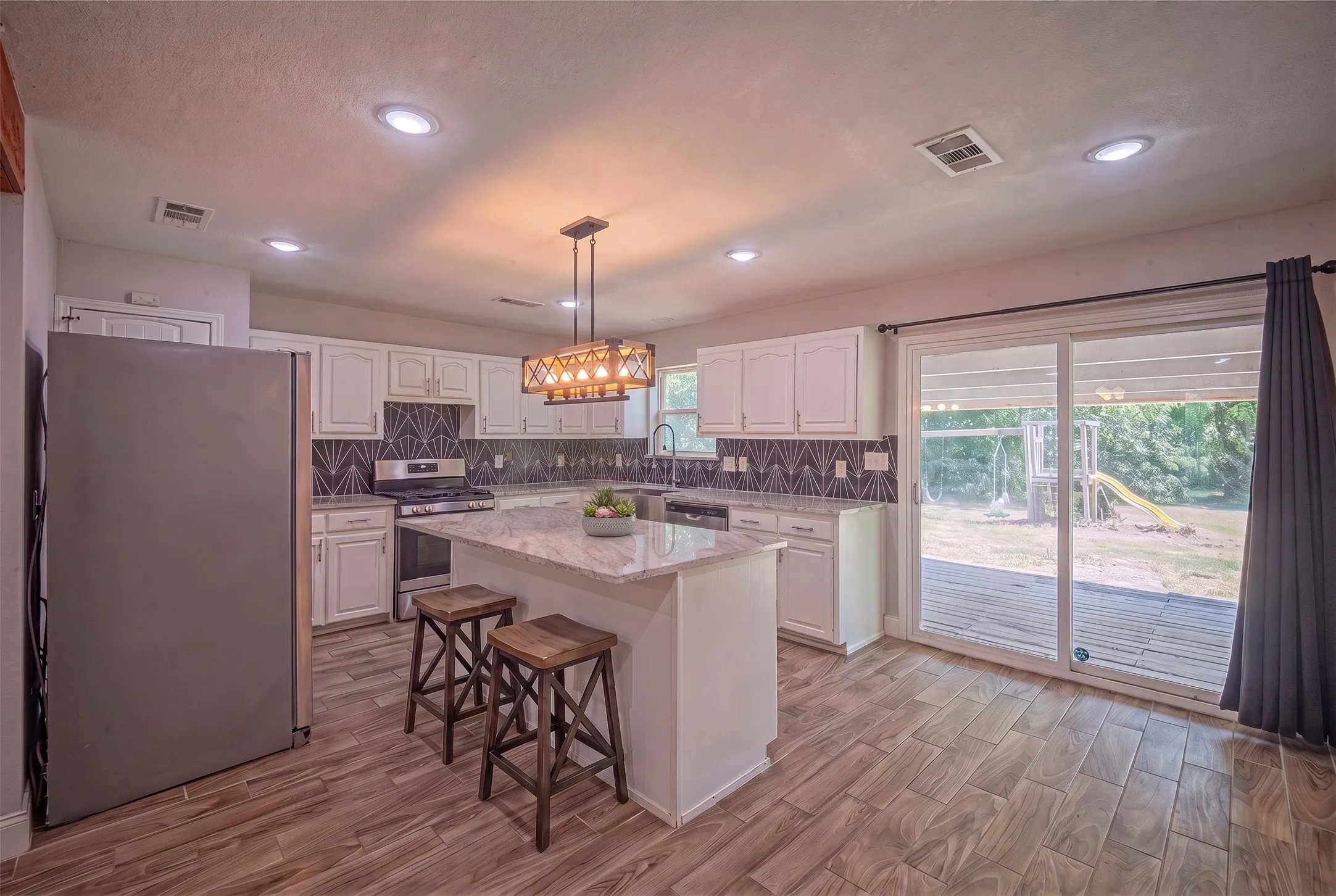 Kitchen - Virtually staged
