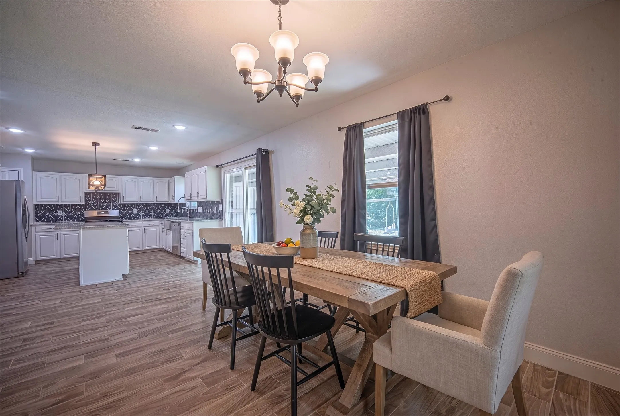 Dining Room - Virtually staged