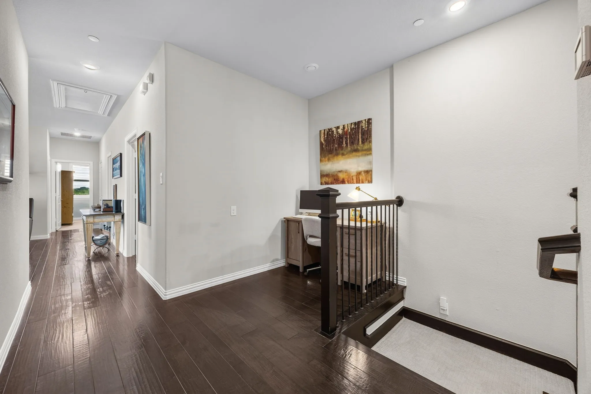 Area perfect for desk or reading nook