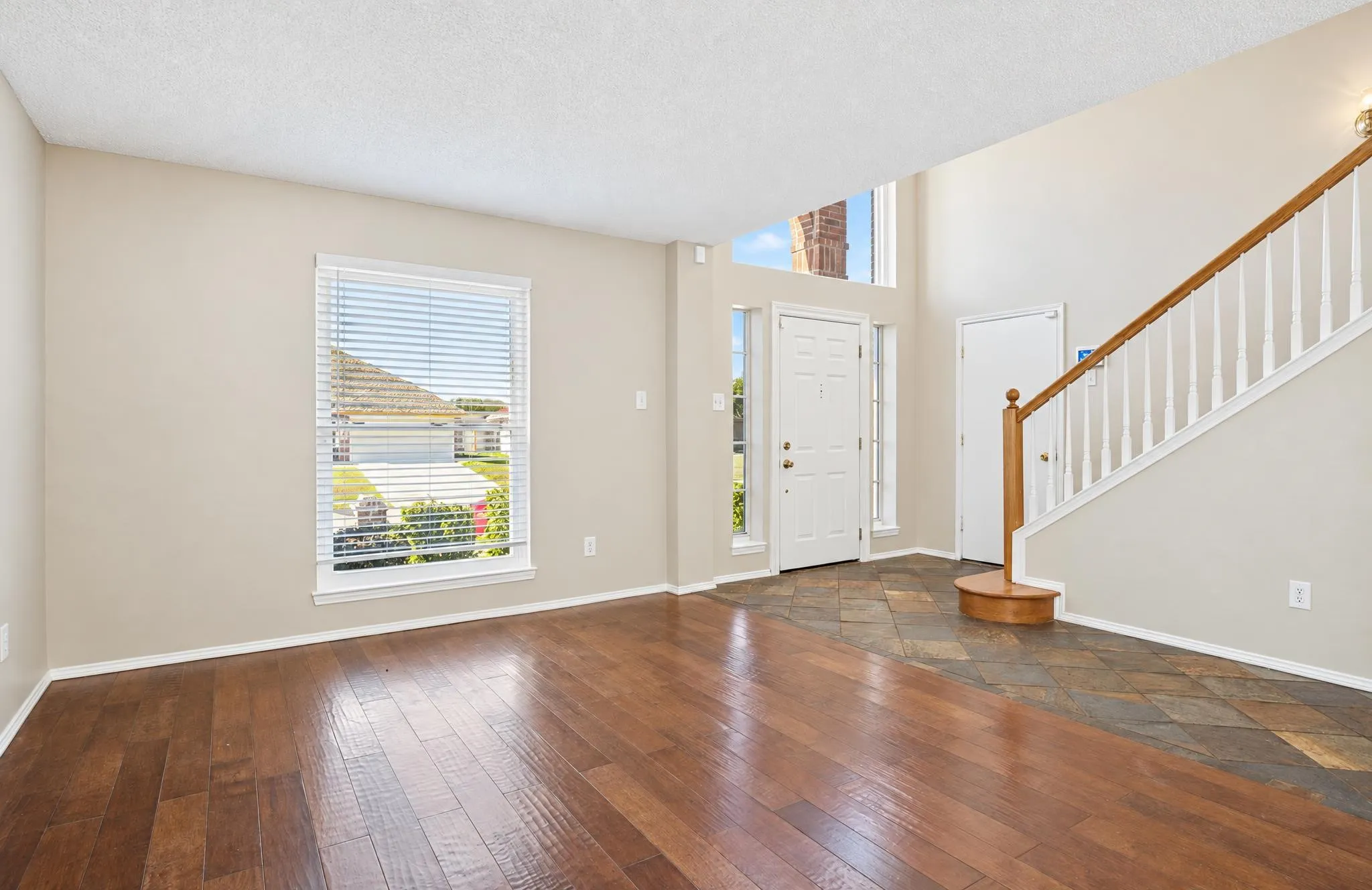 Front room that can be a second living area or flex space for the specific needs of your family.