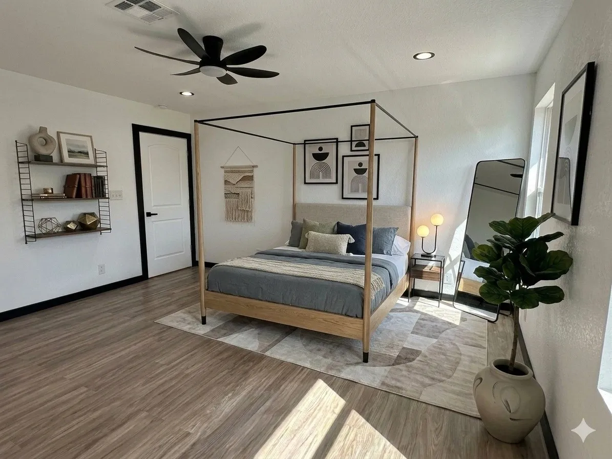 virtually staged