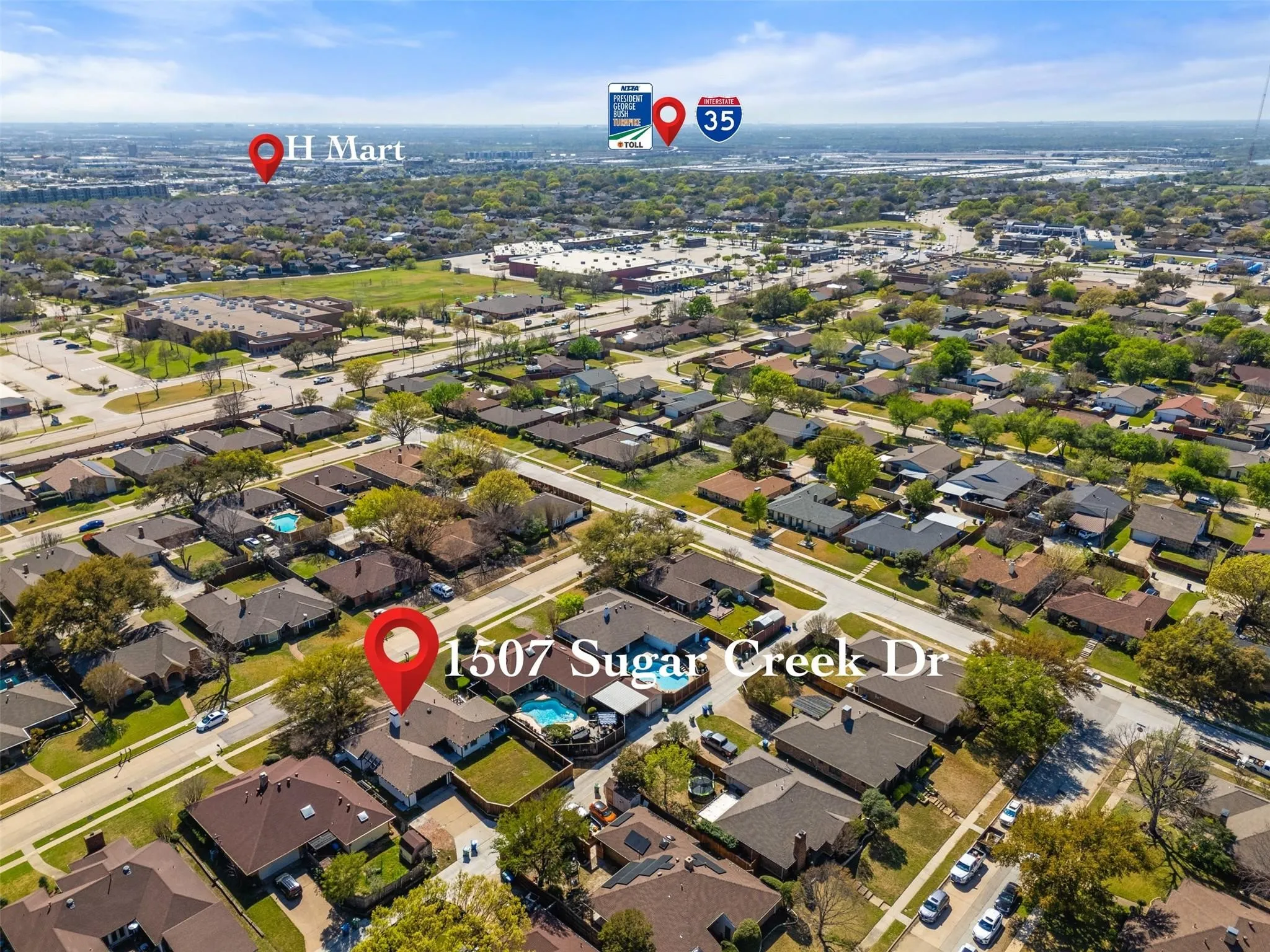 Single Family Residence For Sale in Denton County , 1507 Sugar Creek Drive, Carrollton, Texas 75007, 4 Bedrooms, 3 Bathrooms, 2 Garage spaces, 2,336 Sqft, built in 1983, Price $429,000, mls#21352889, Real Estate Agent in Carrollton, Homes For Sale in Denton county, Homes For Sale in Carrollton, Realtor in Carrollton Texas, Real Estate Brokerage Independent Realty Texas, Luminita Cordes Realtor