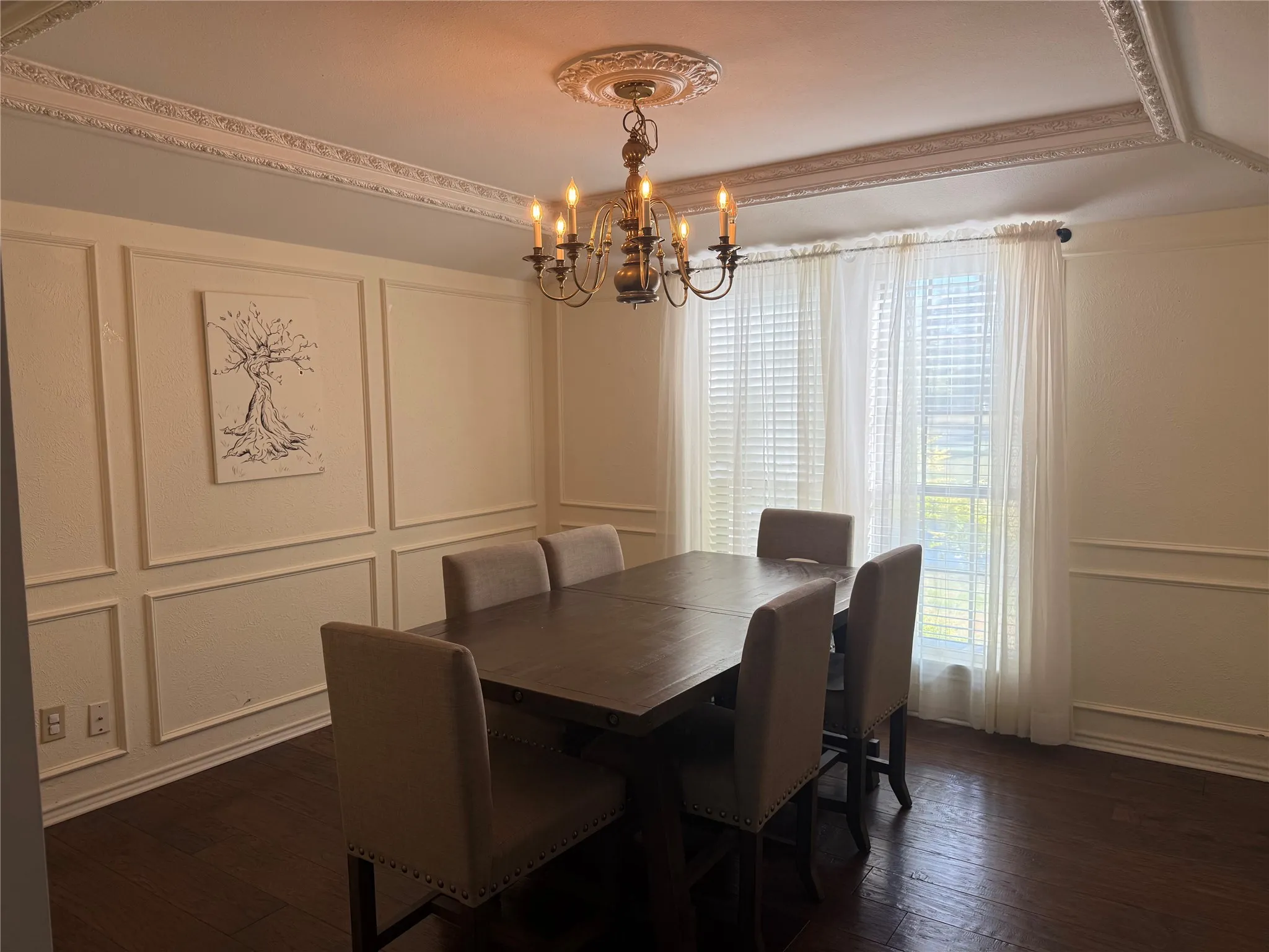 Formal dining area