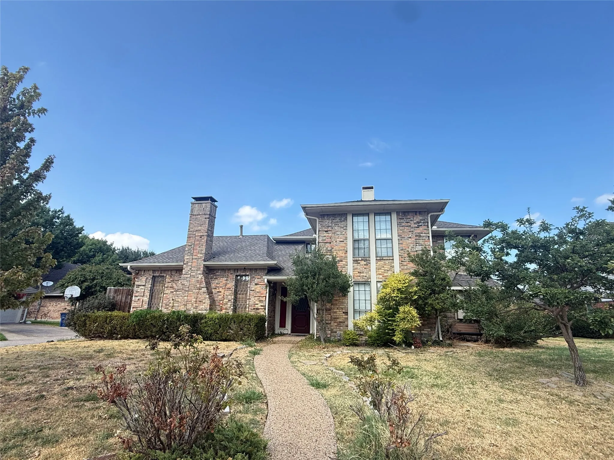 Front exterior on a clear day