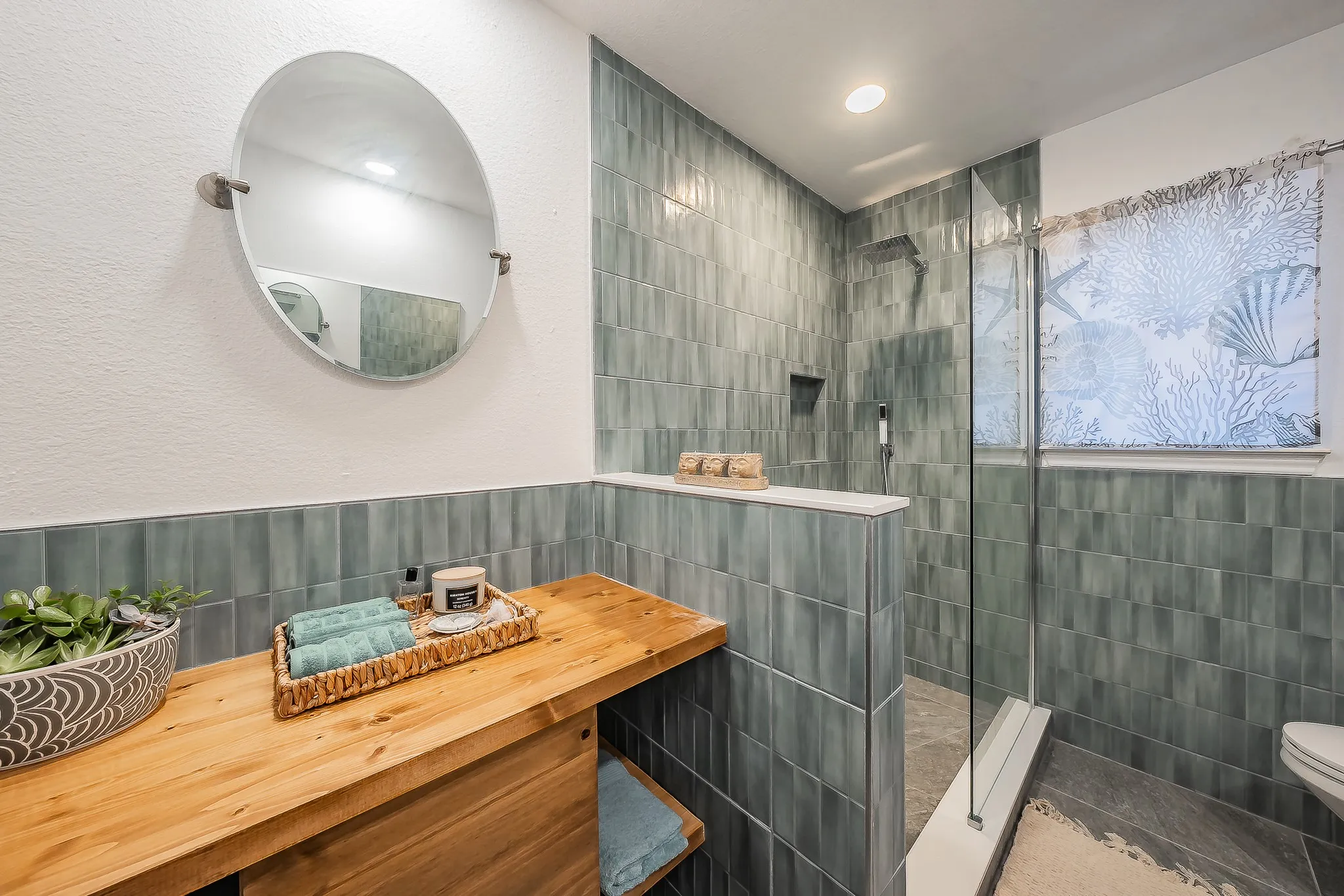 Totally Remodeled Guest Bathroom