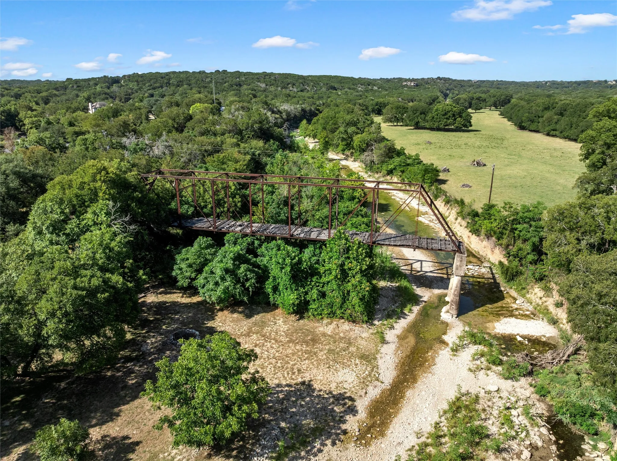 Historical Bridge on the property
