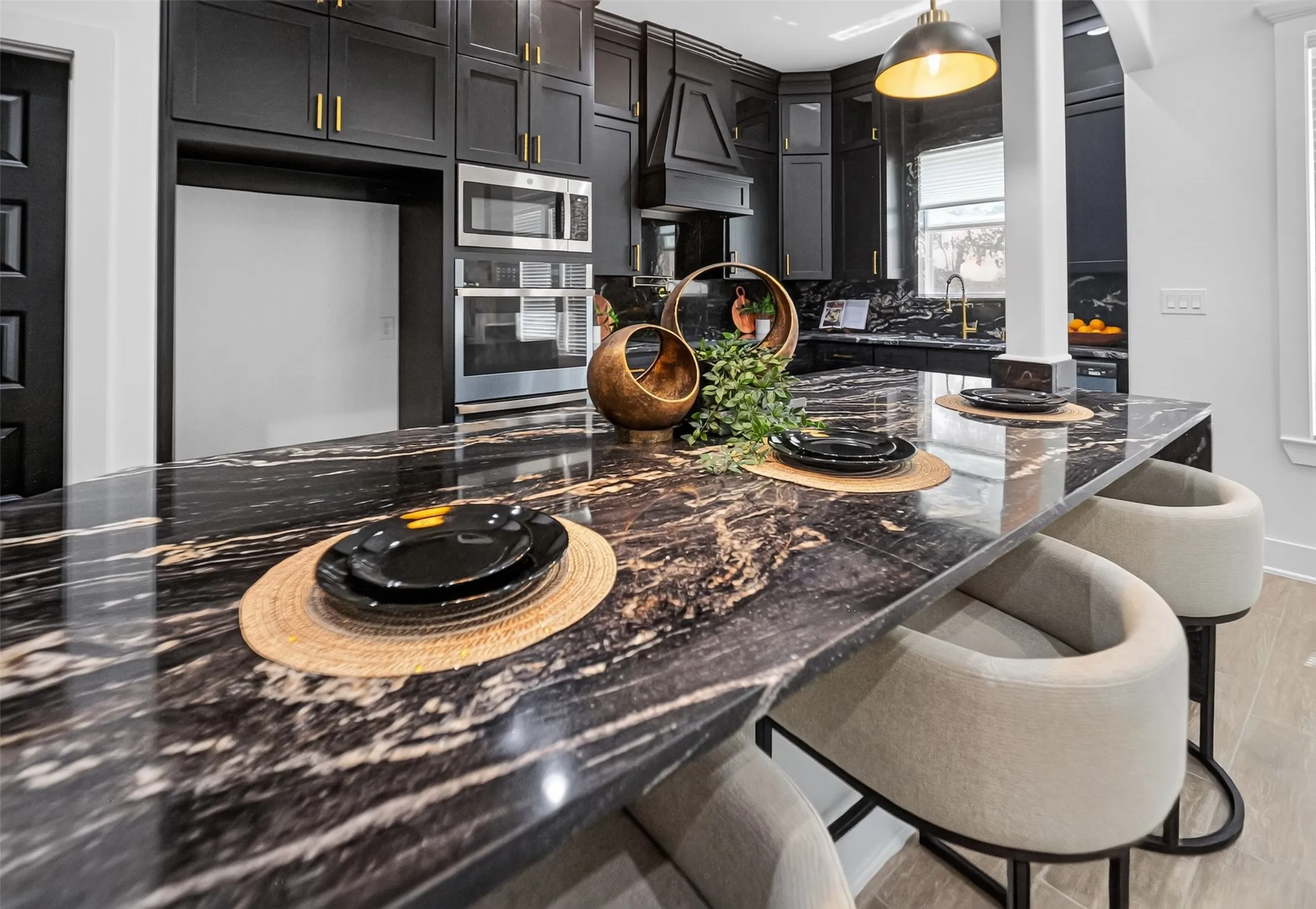 Kitchen Island View