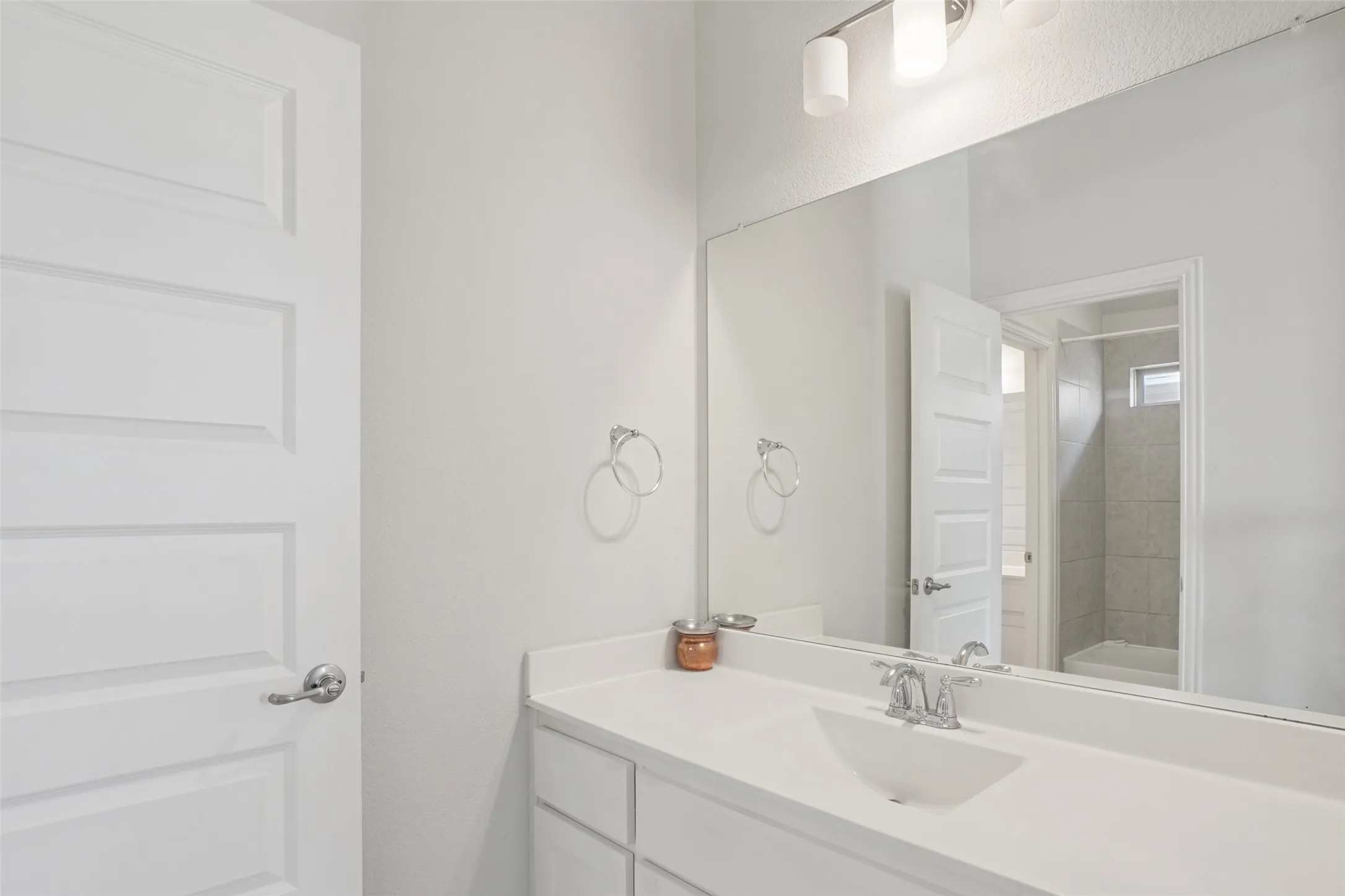 Full bath with vanity