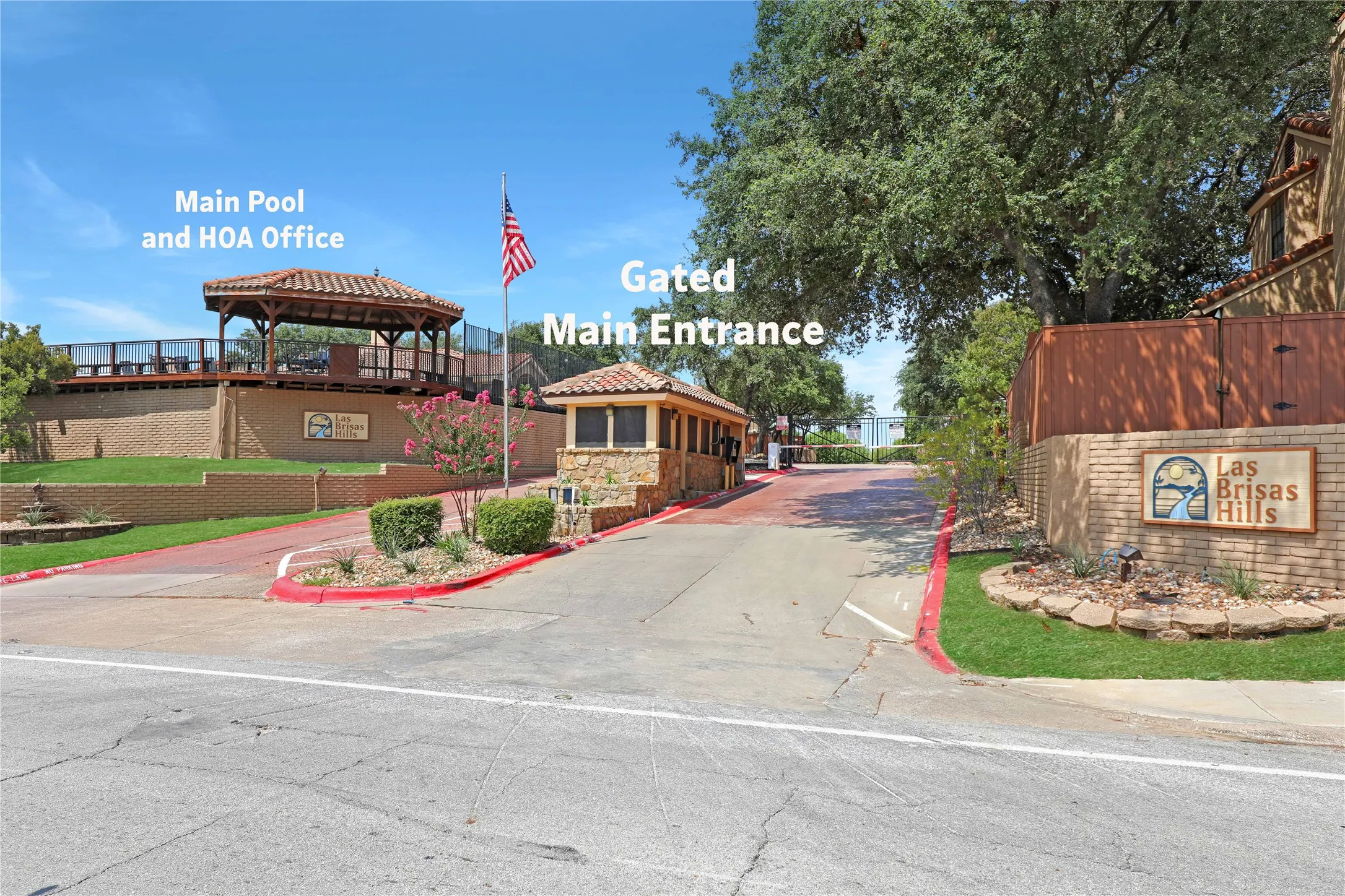 Main Gated Entrance