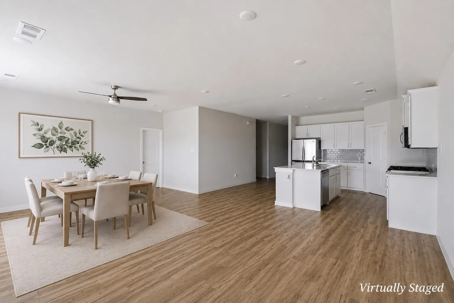 Roomy Dining Area