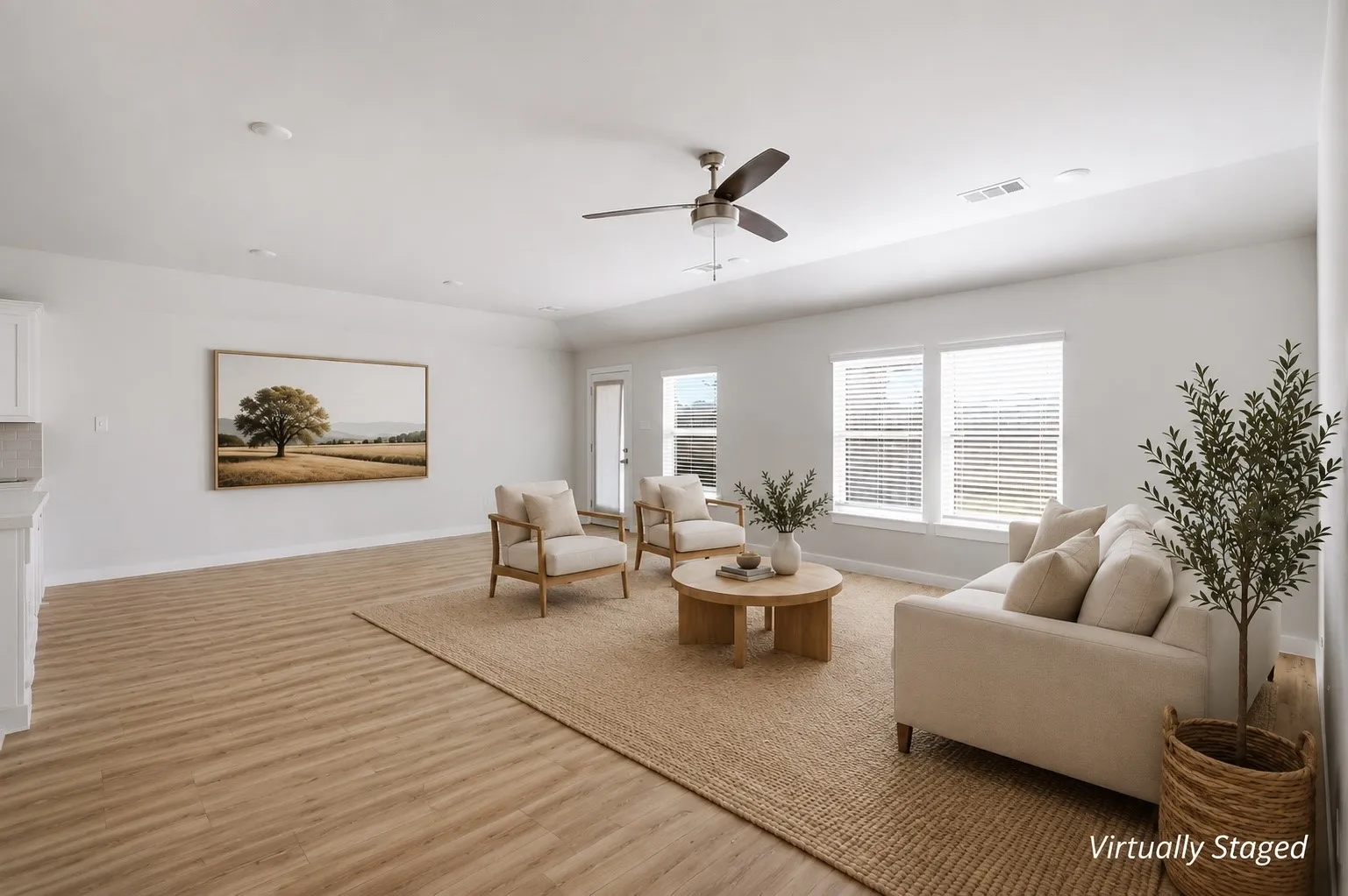 Great space for entertaining