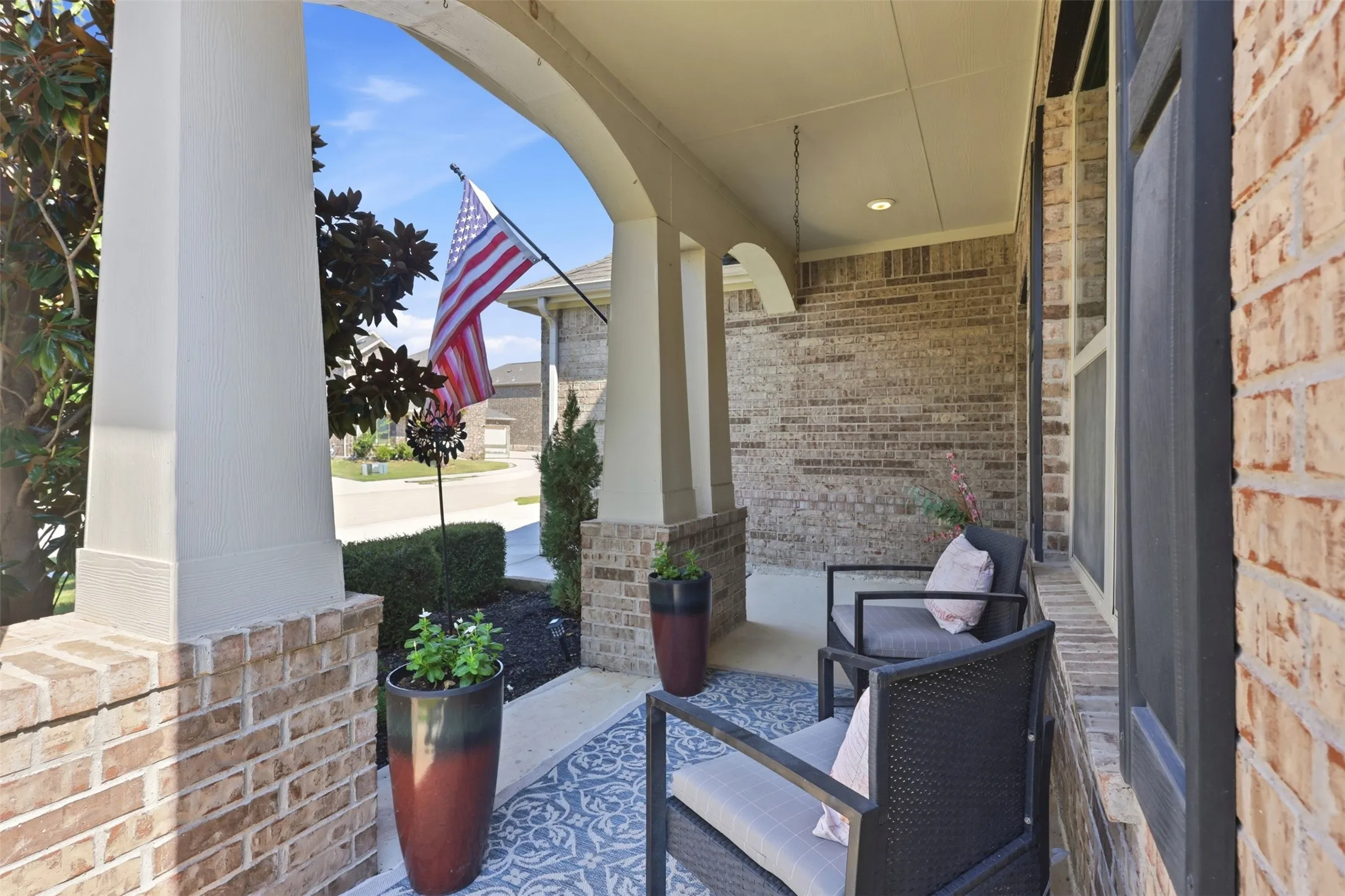 Covered Front Porch