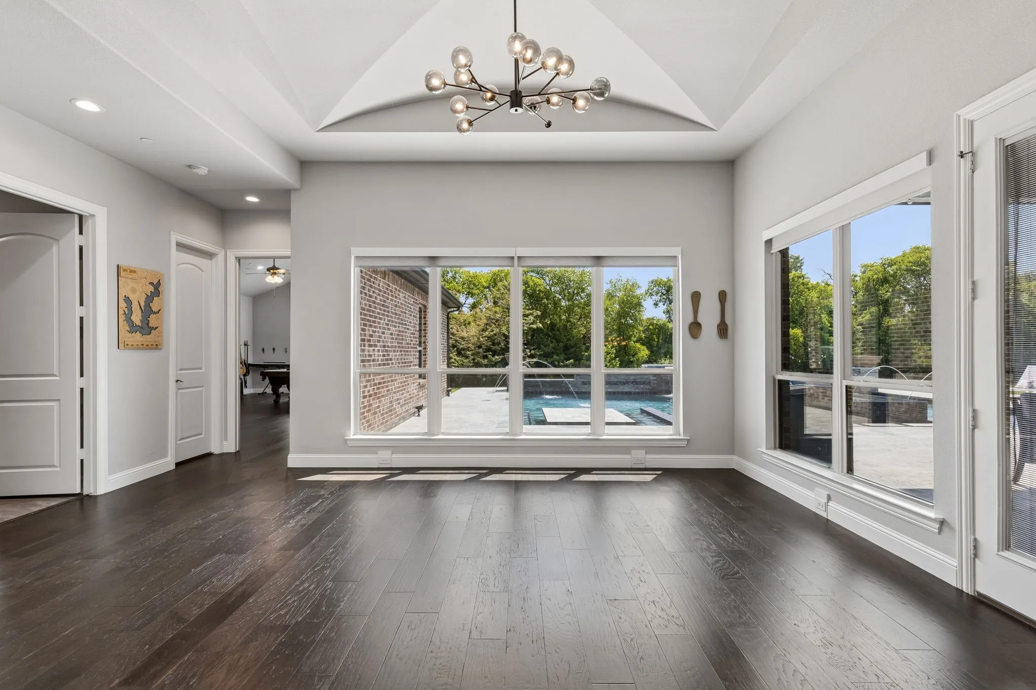 Breakfast Nook overlooking yard