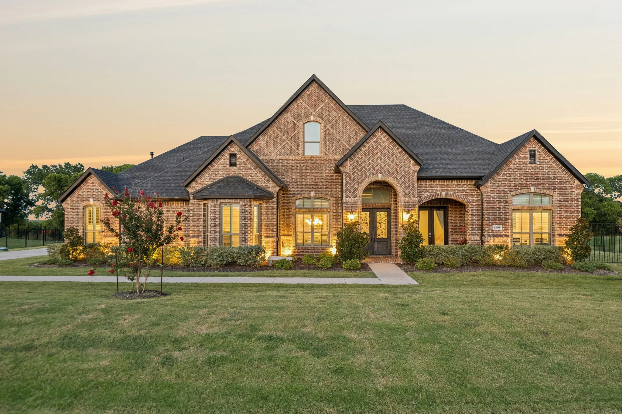 Welcome to this beautiful 1-Story Estate on an Acre