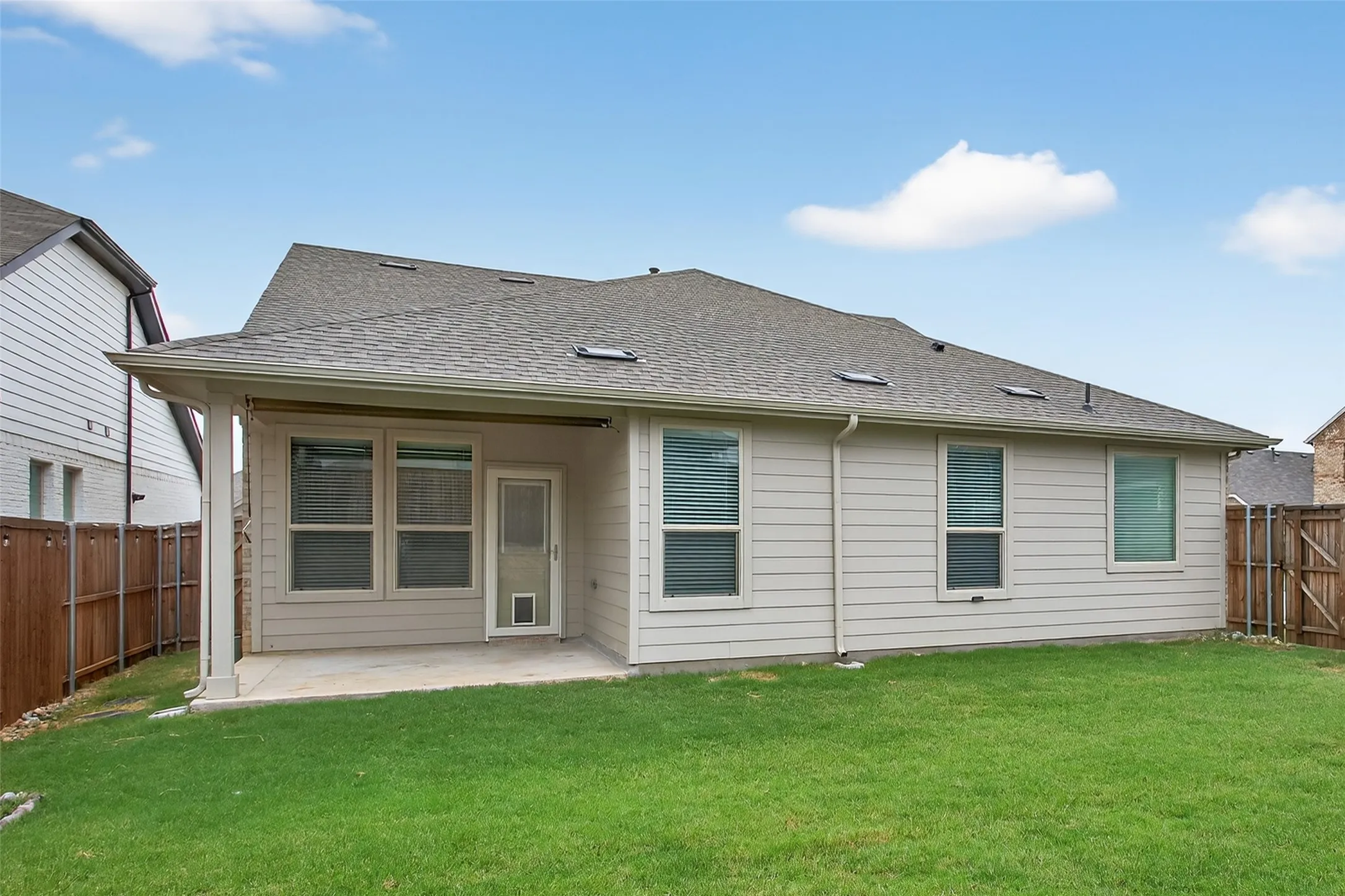 Back of Property