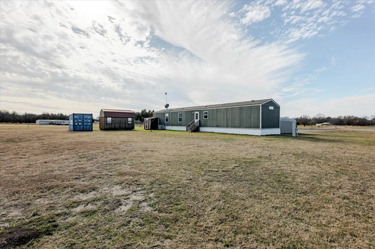 Another view of the back of the property.