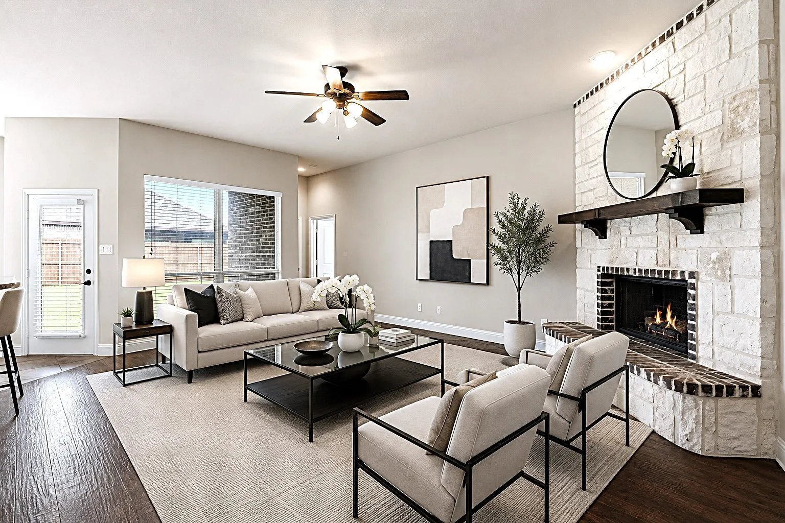 Virtual staging