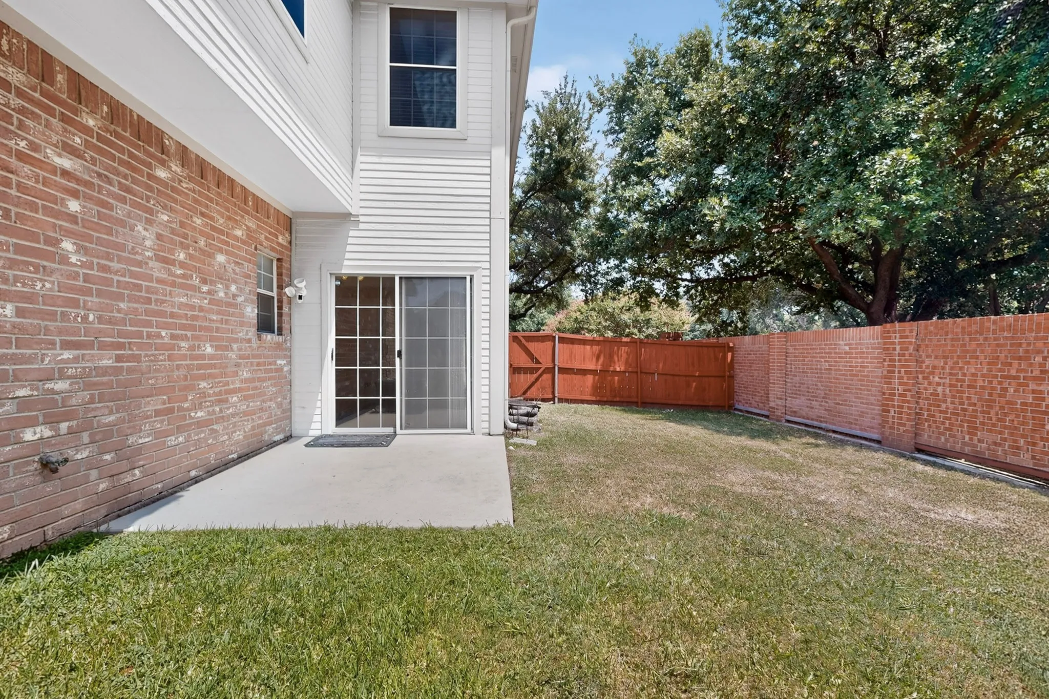 Oversized lot, offering more outdoor space and privacy