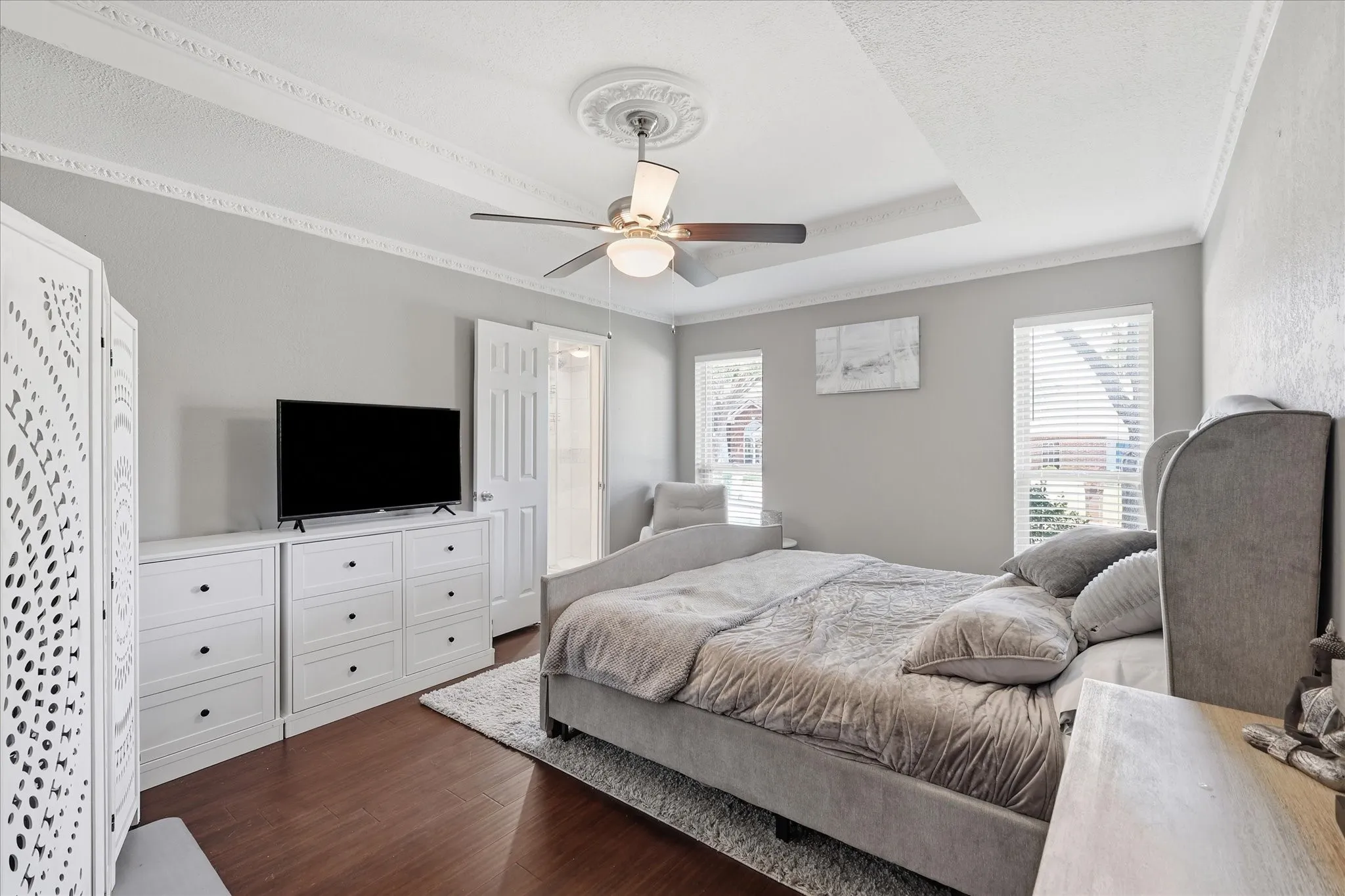 Primary bedroom.