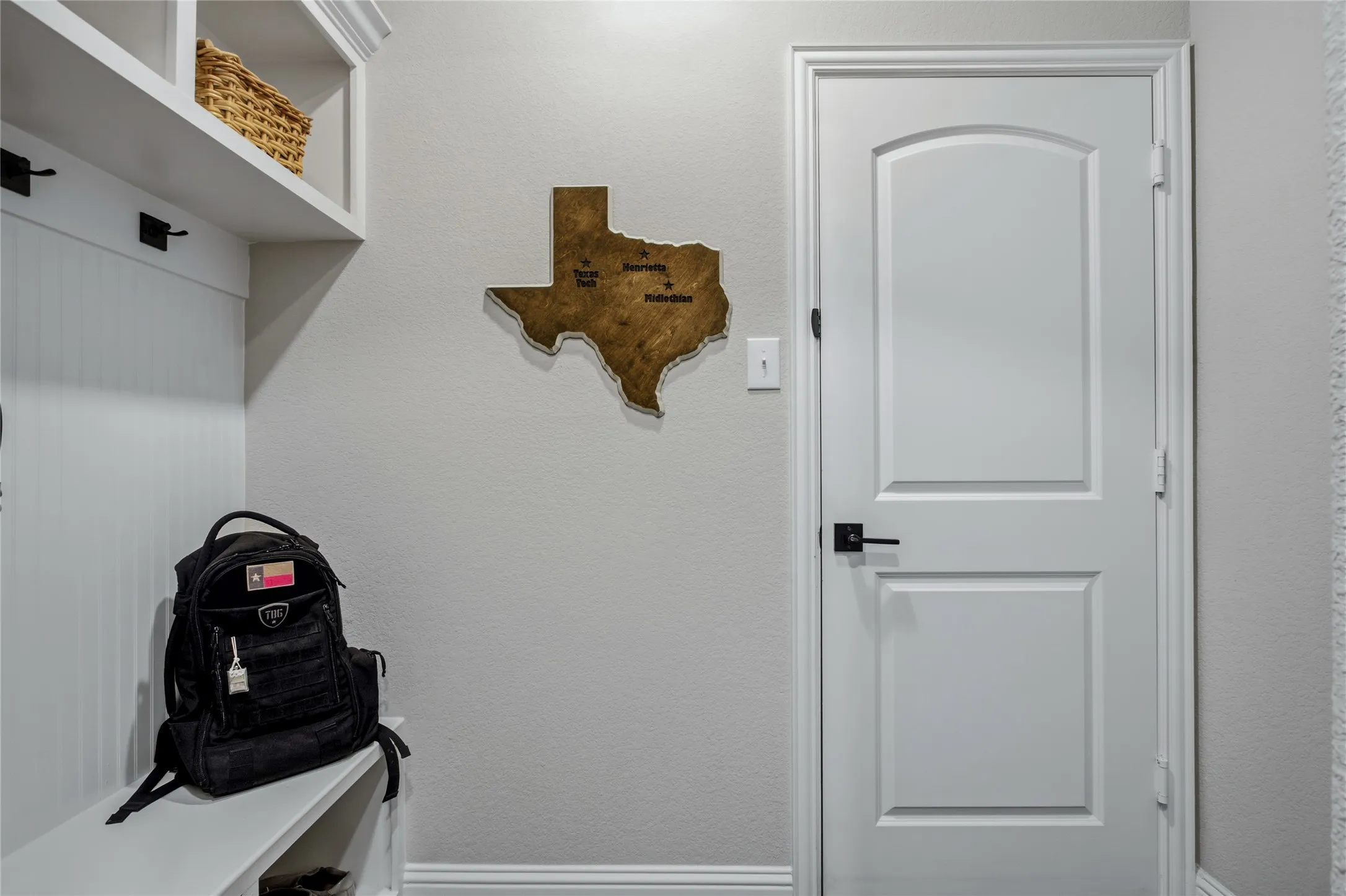 Convenient interior area providing added functionality and storage for everyday living.