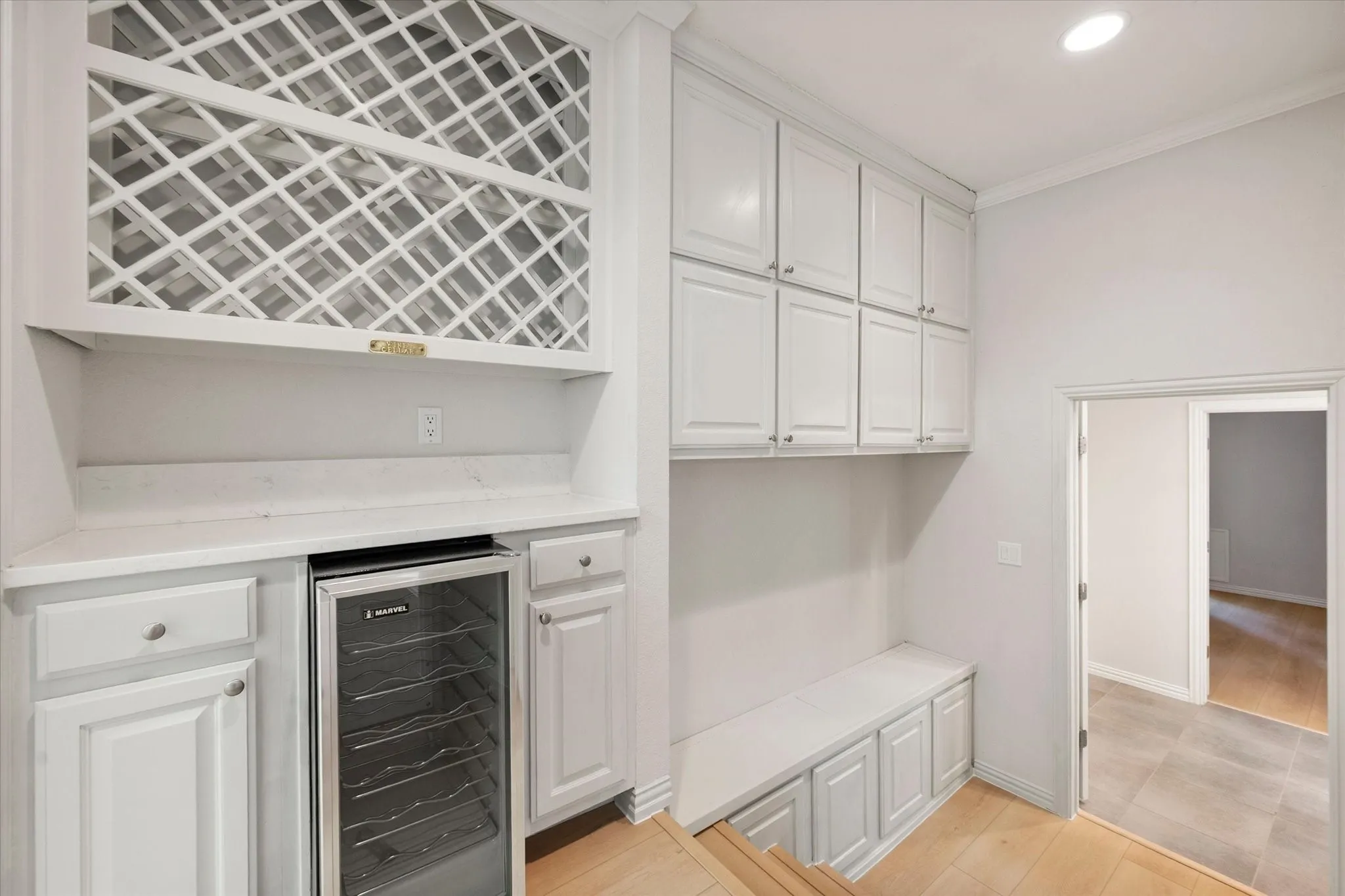 Beverage area.