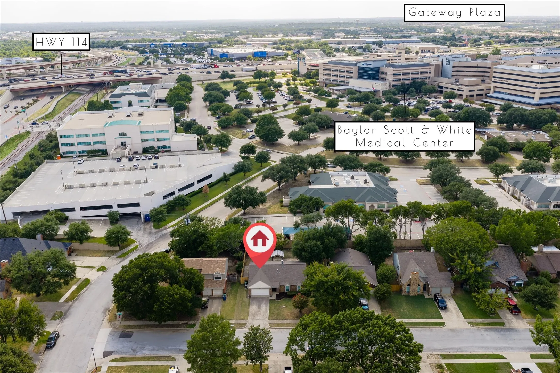 Location! Easy access to Hwy 114, Walmart, Sam's Club & Costco.