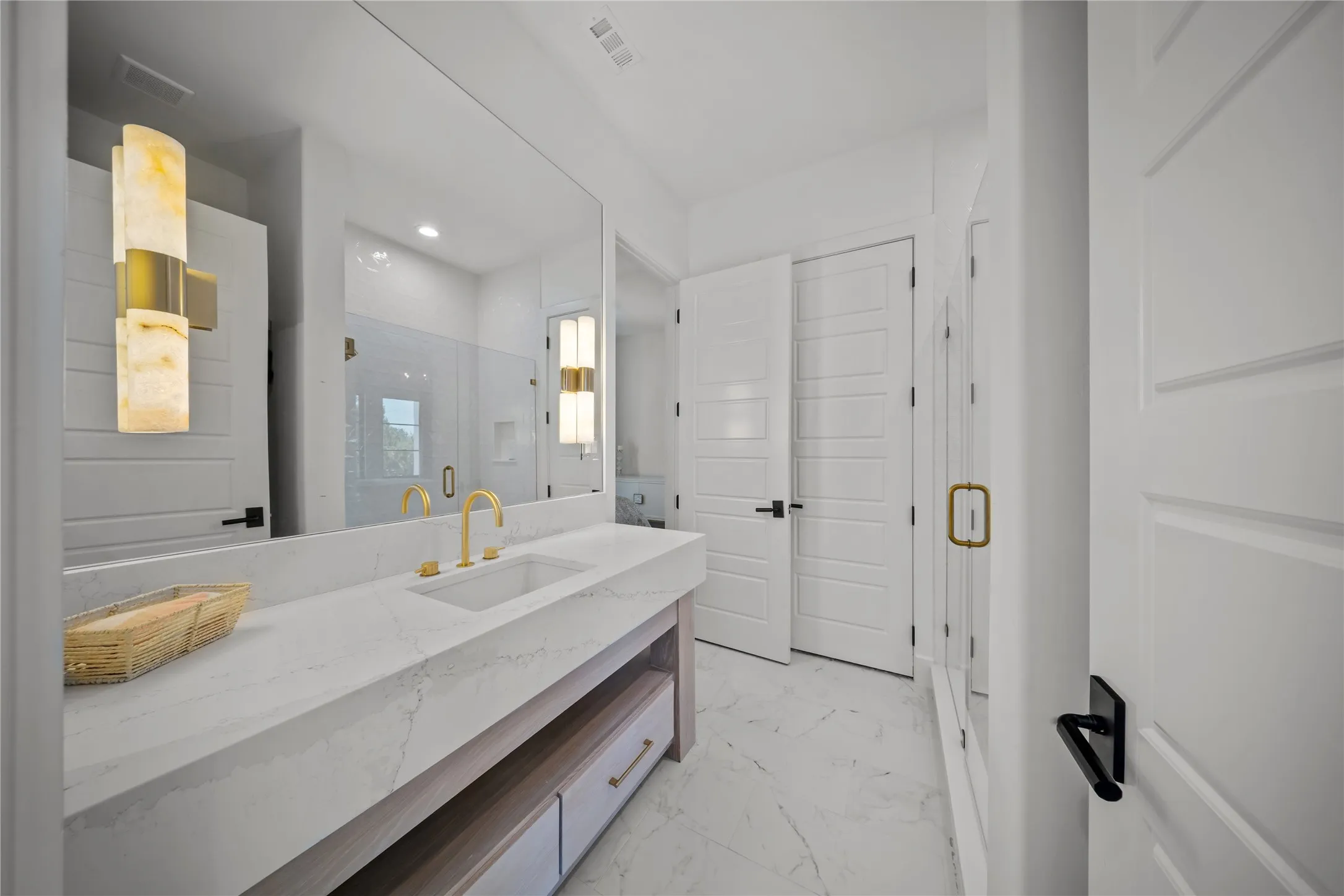 Upstairs bath and all bathrooms fully remodeled with custom finishes.