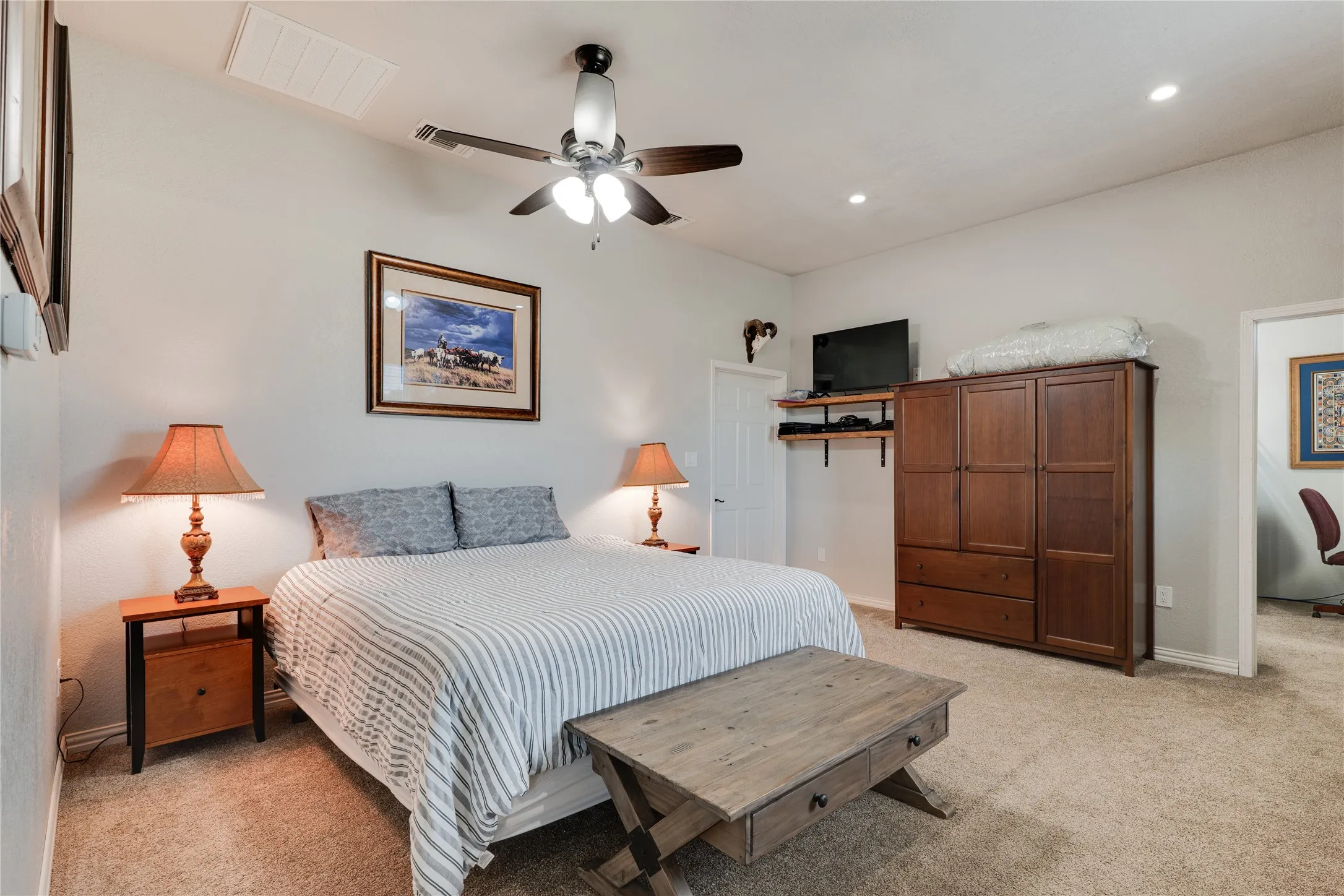 First Bedroom in Guest House