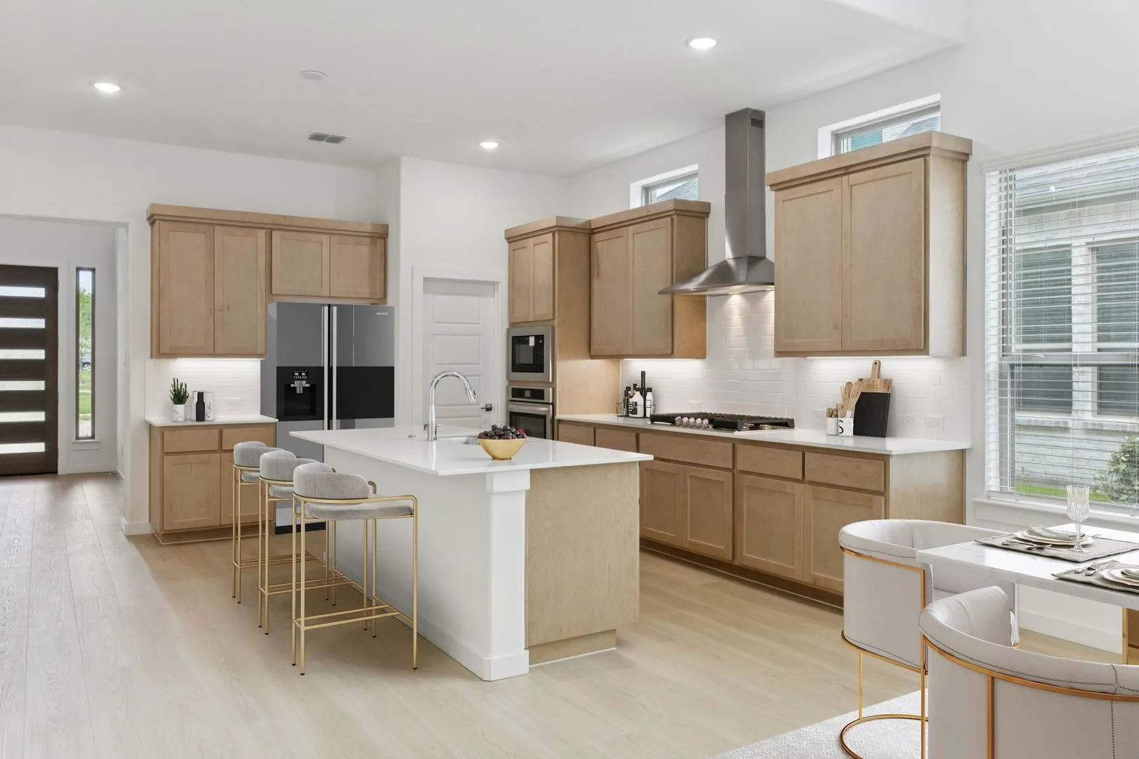 Kitchen in the Monet II home plan by Trophy Signature Homes – REPRESENTATIVE PHOTO