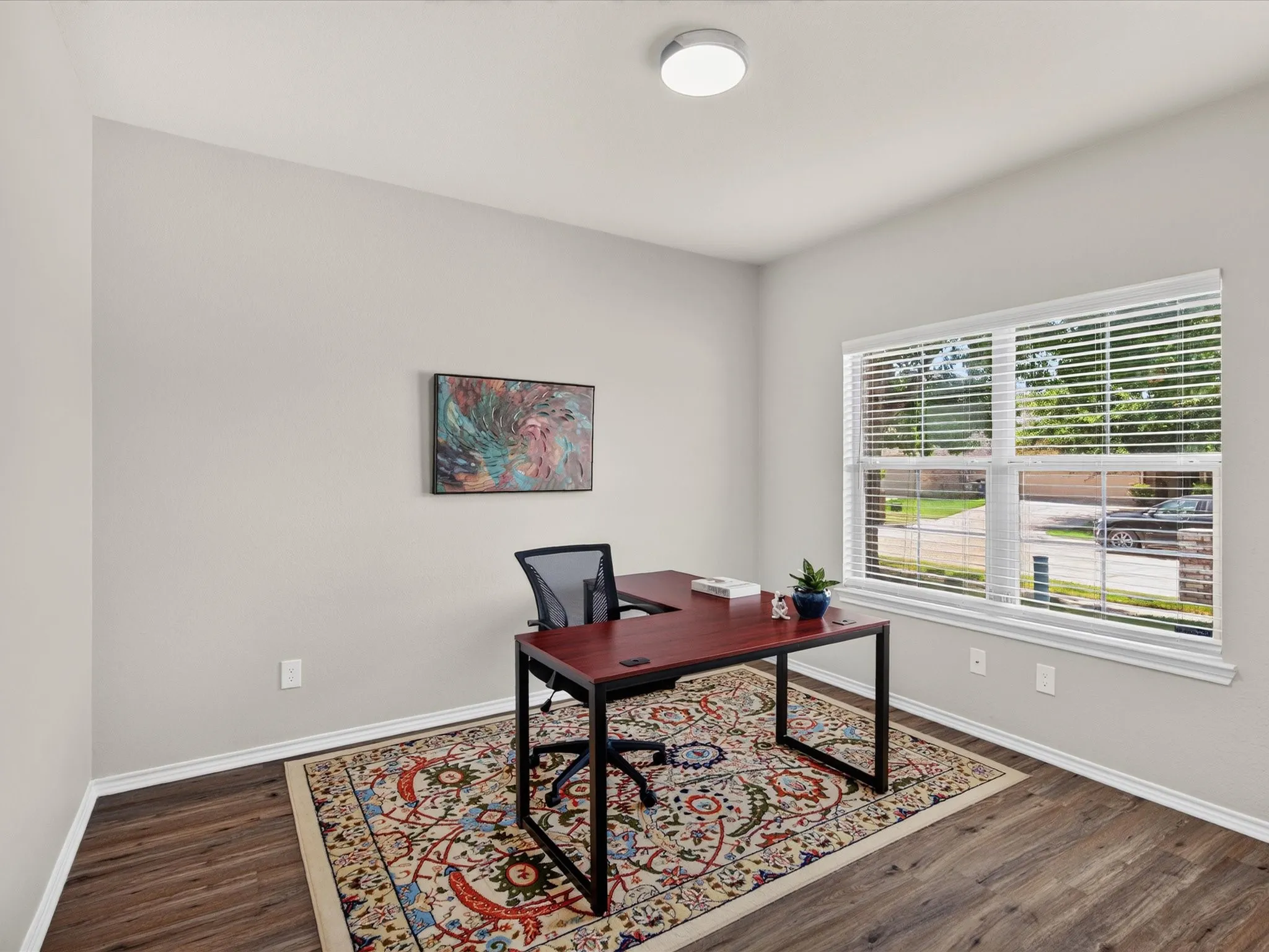 USED AS OFFICE HAS CLOSET RIGHT OF THE ENTRY WAY