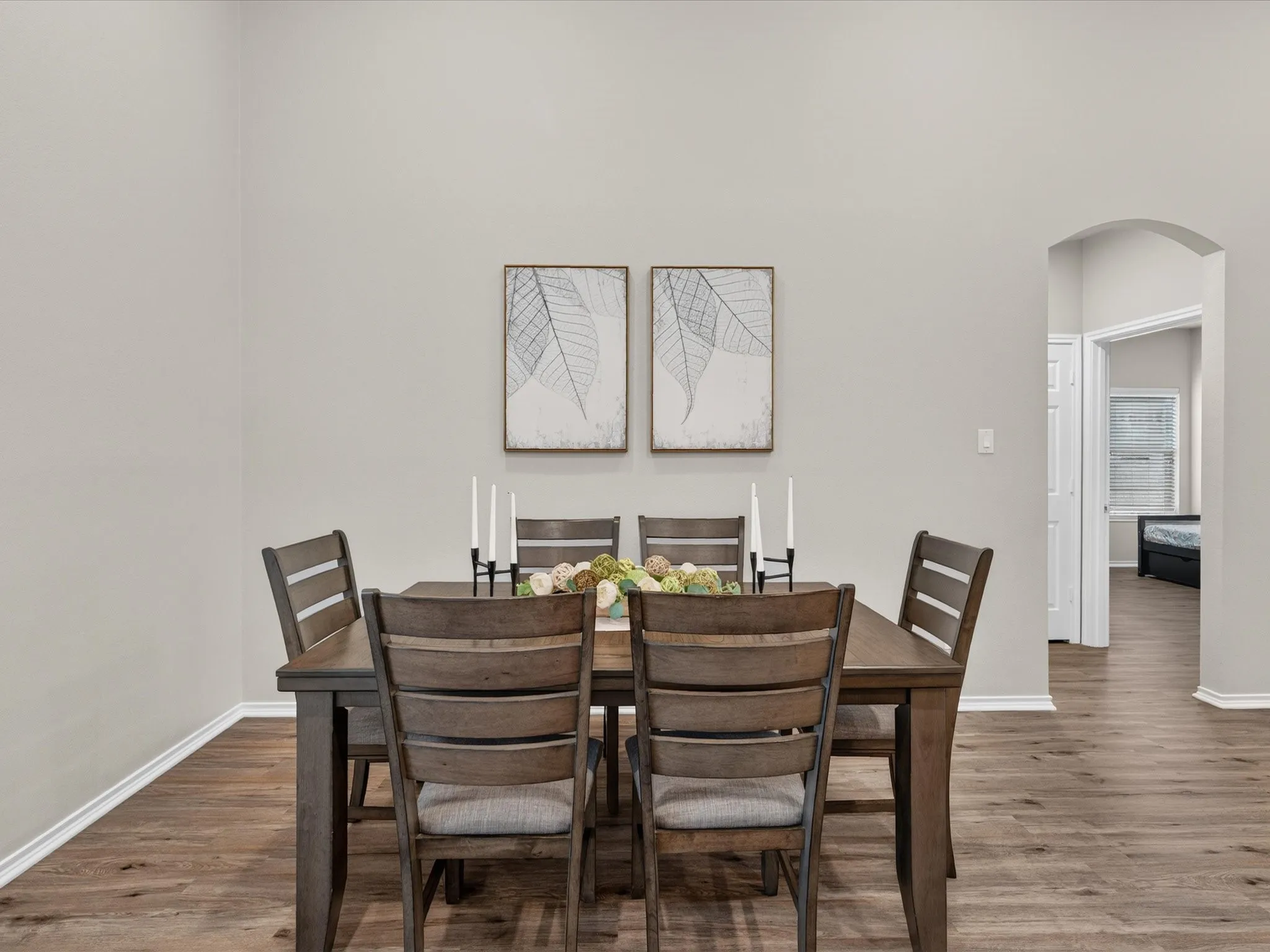 TWO DINING AREAS