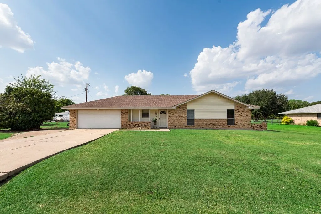 Large front yard