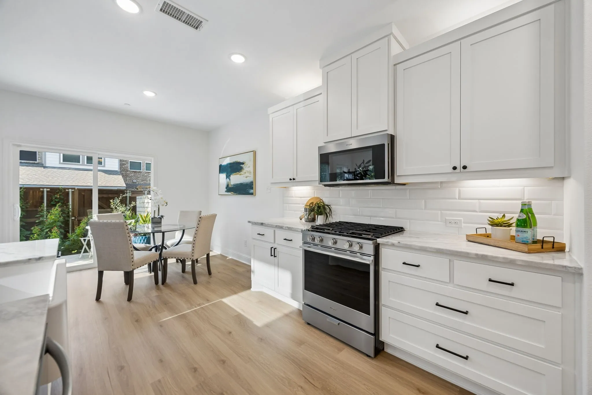 upgraded cabinets and pantry