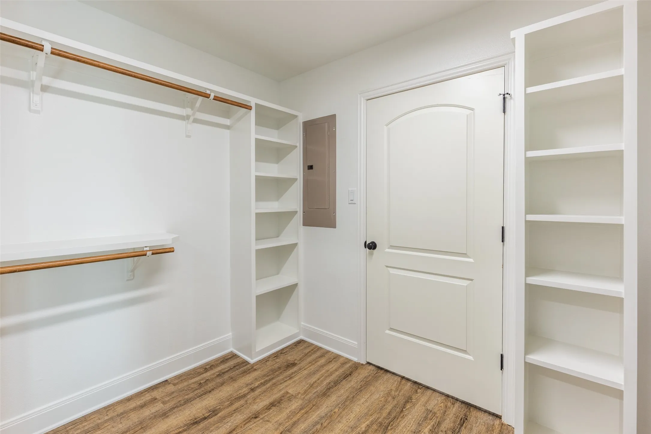 Primary closet open to primary bath and hall way to laundry, separate pantry and then the kitchen and back porch, as well. Example Photo of this floor plan already built in another location. Customizable!