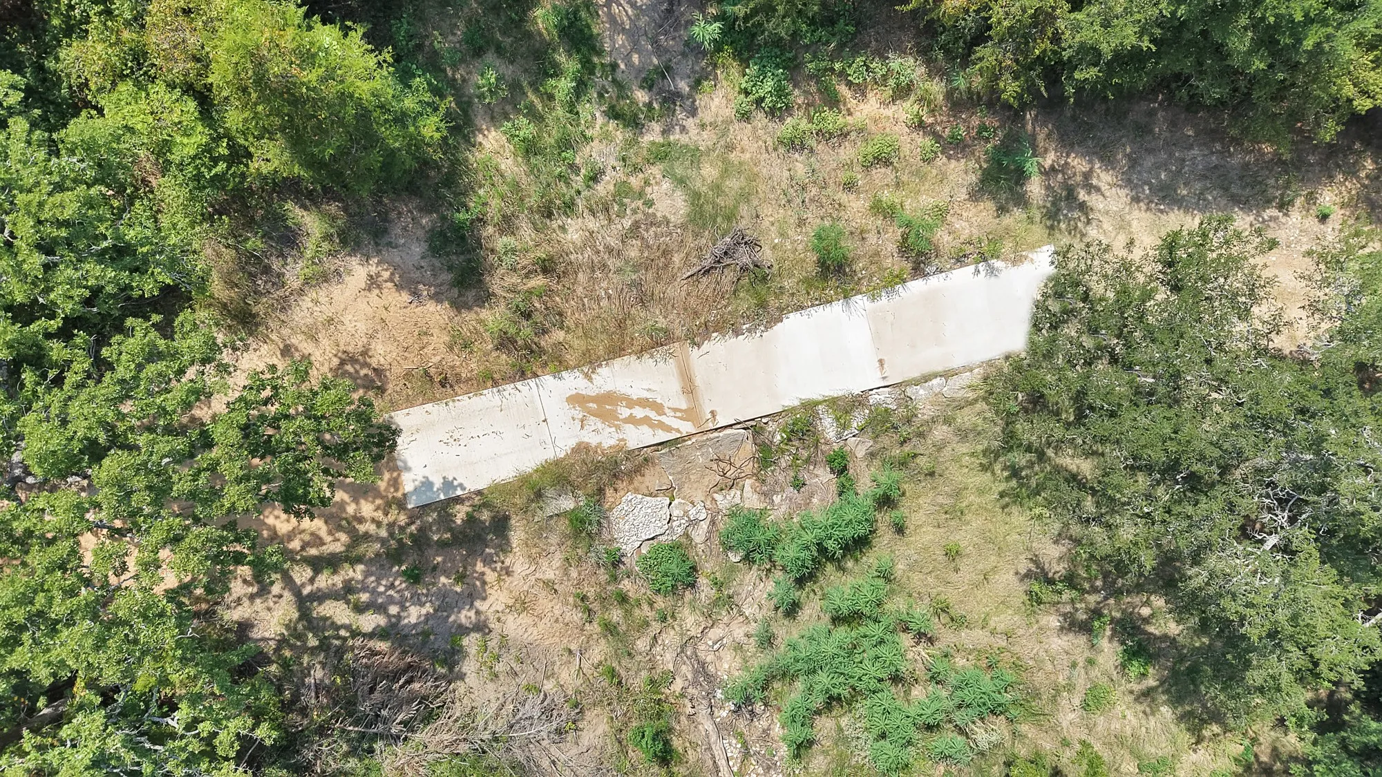 Concrete creek crossing