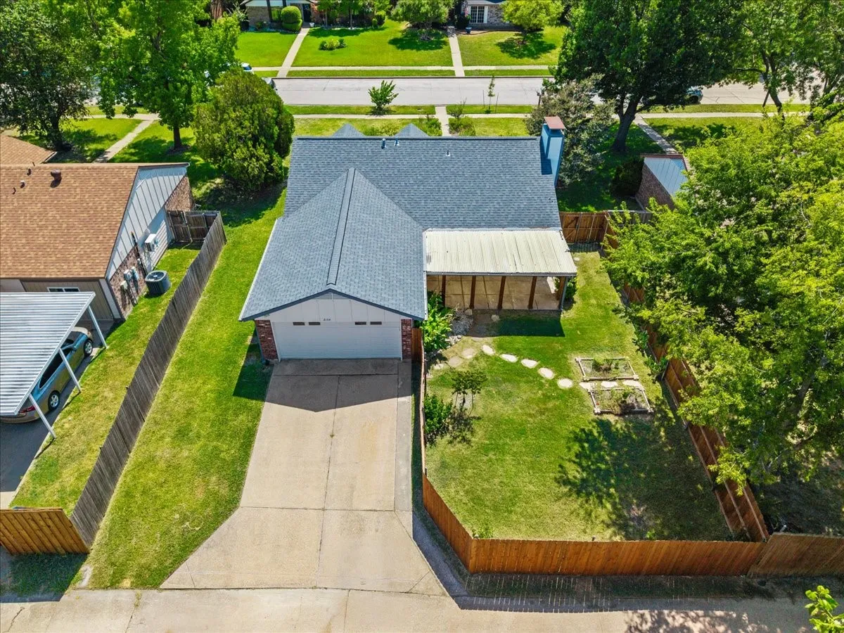Aerial view of this beautiful home.
