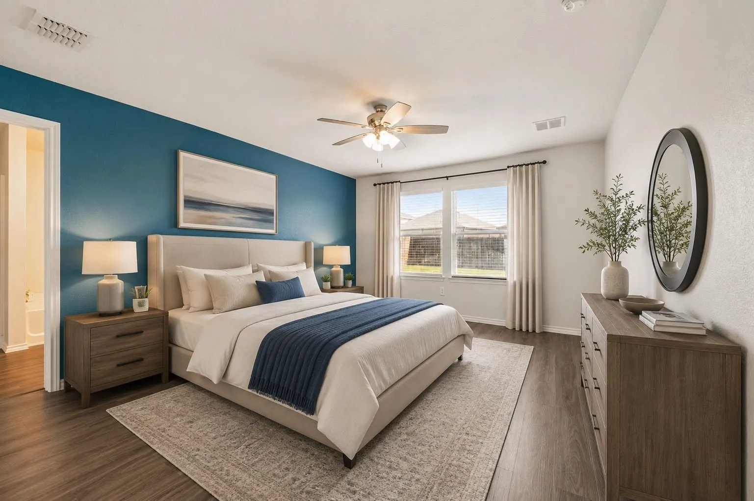 This room is virtually staged