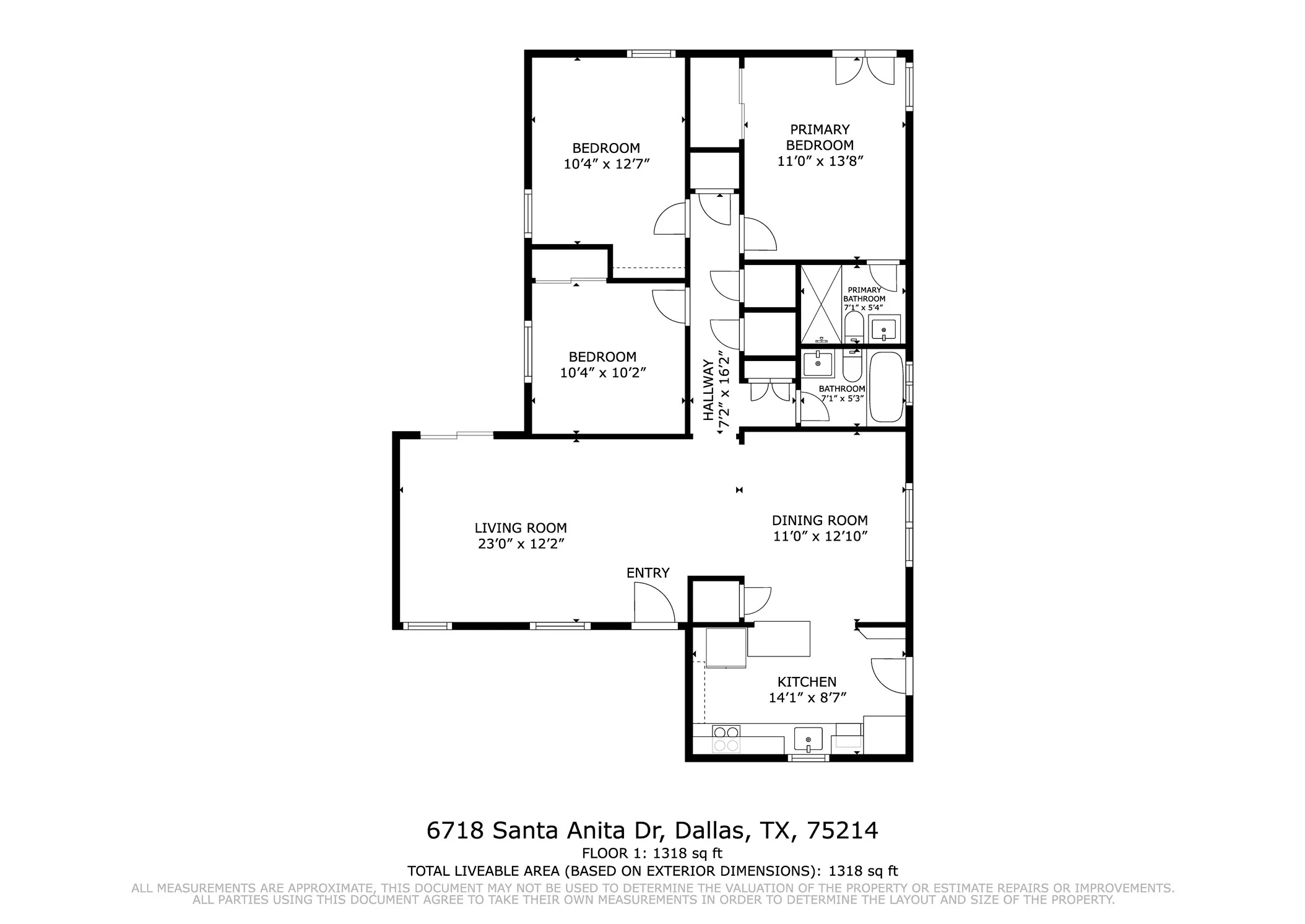 Single Family Residence For Sale in Dallas County , 6718 Santa Anita Drive, Dallas, Texas 75214, 3 Bedroom, 2 Bathroom, Garage spaces, 1,366 Sqft, built in 1954, mls#21353672, Real Estate Agent in Dallas, Homes For Sale in Dallas county, Homes For Sale in Dallas, Realtor in Dallas Texas, Real Estate Brokerage Independent Realty Texas, Luminita Cordes Realtor