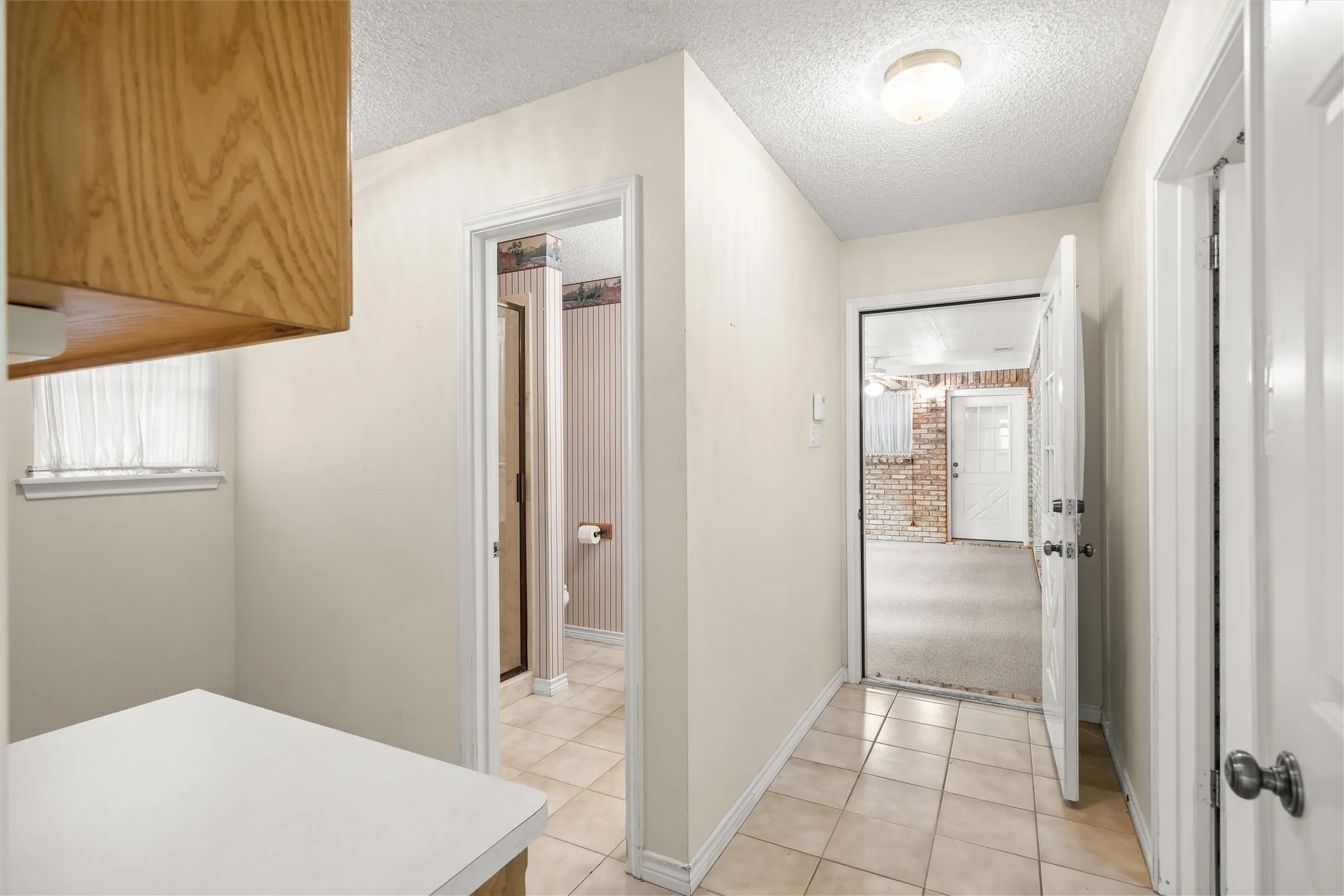 ...and bathroom.
