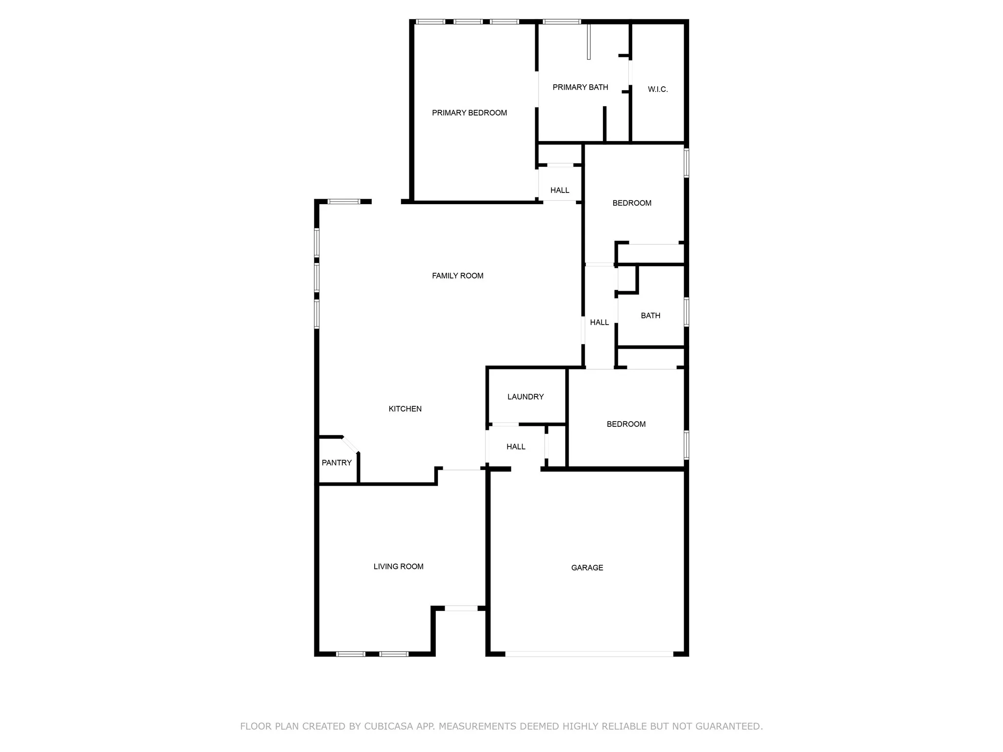 View of room layout
