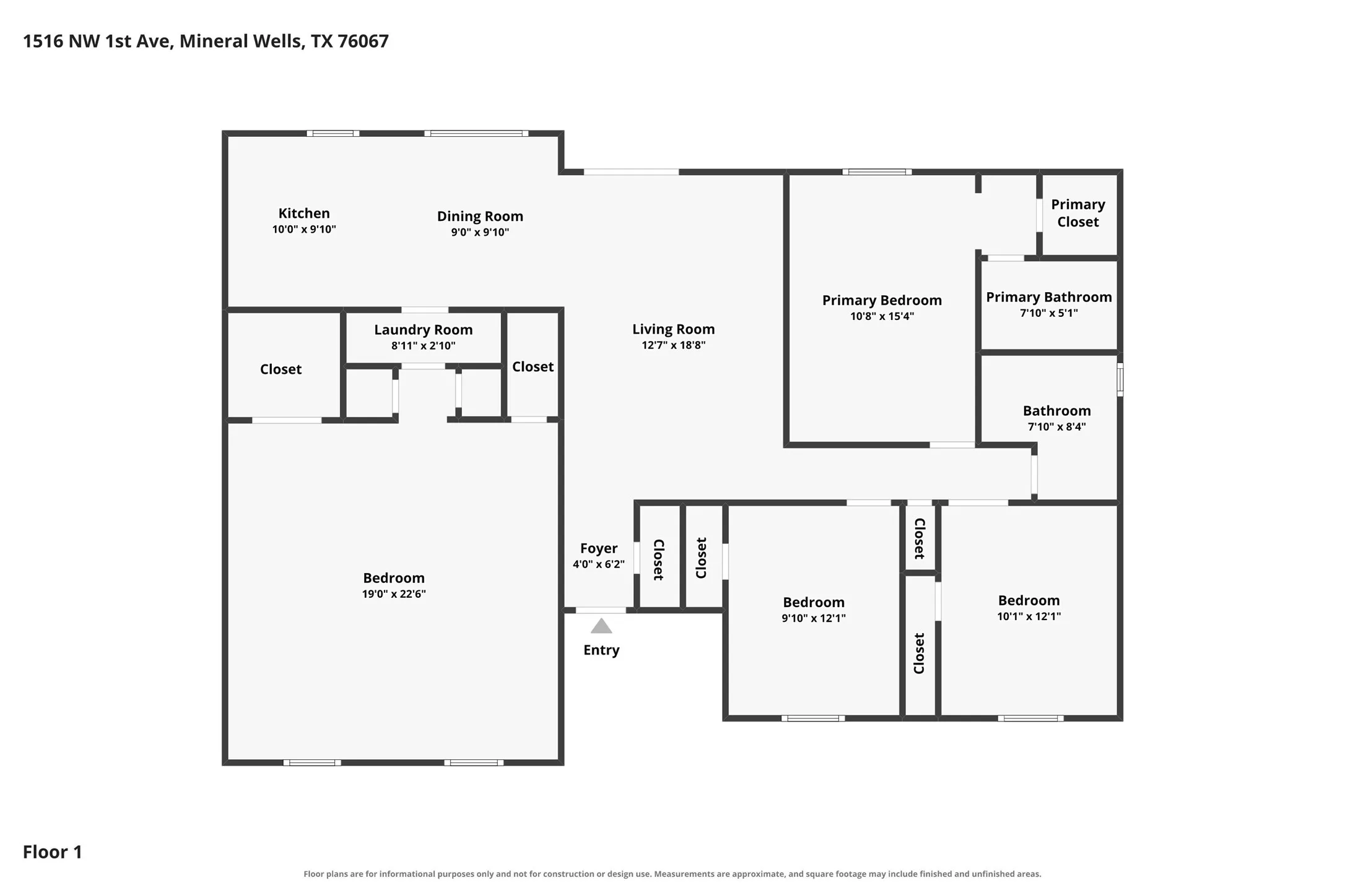 Single Family Residence For Sale in Palo Pinto County , 1516 NW 1st Avenue, Mineral Wells, Texas 76067, 4 Bedroom, 2 Bathroom, Garage spaces, 1,702 Sqft, built in 1975, mls#21353880, Real Estate Agent in Mineral Wells, Homes For Sale in Palo Pinto county, Homes For Sale in Mineral Wells, Realtor in Mineral Wells Texas, Real Estate Brokerage Independent Realty Texas, Luminita Cordes Realtor