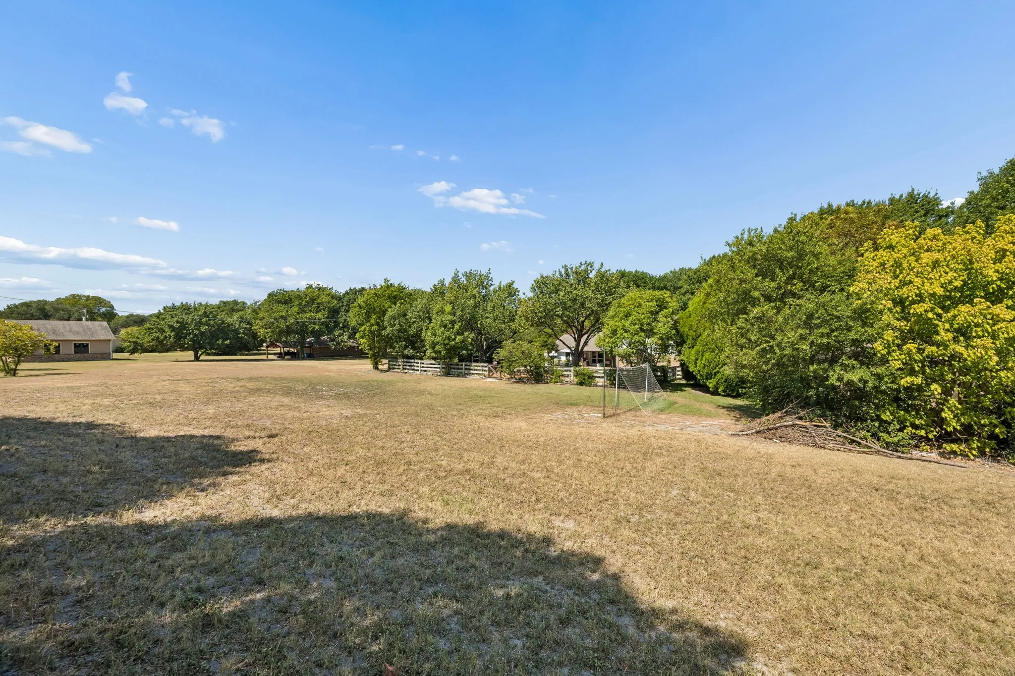 View from the back of the property