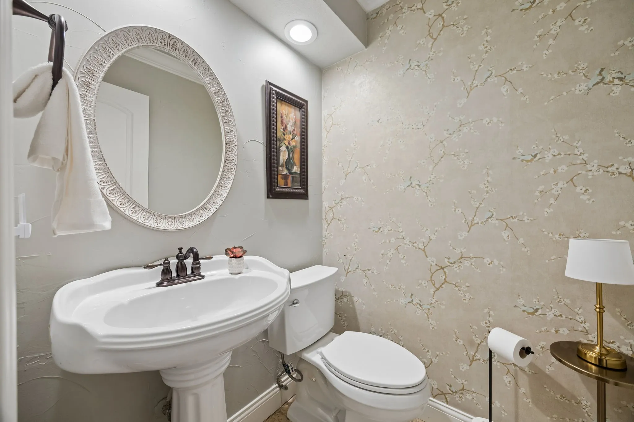 Downstairs guest bath