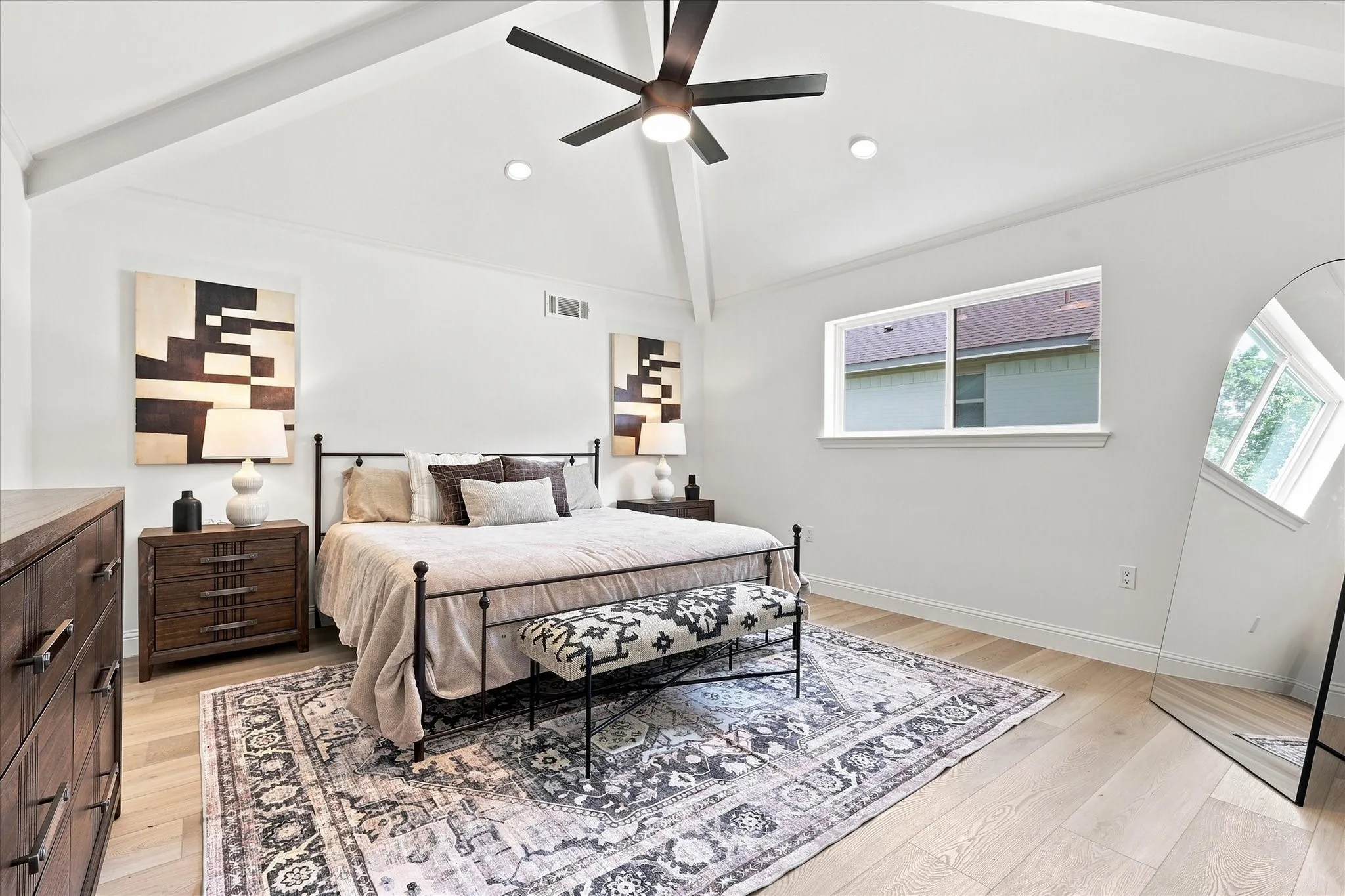 Another view of bedroom #3. This 15 x 14 room could be a secondary living area or gameroom