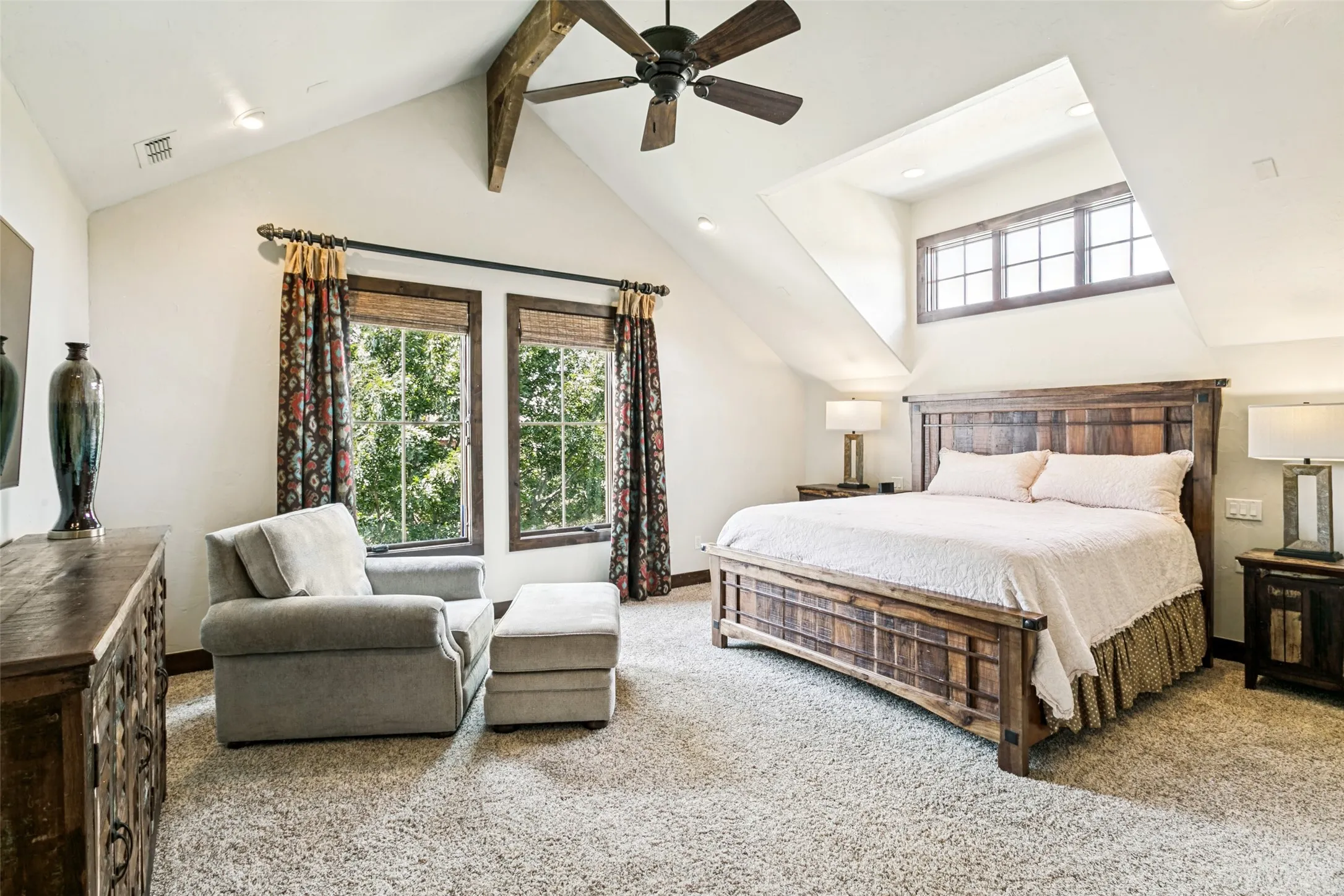 Oversized bedroom