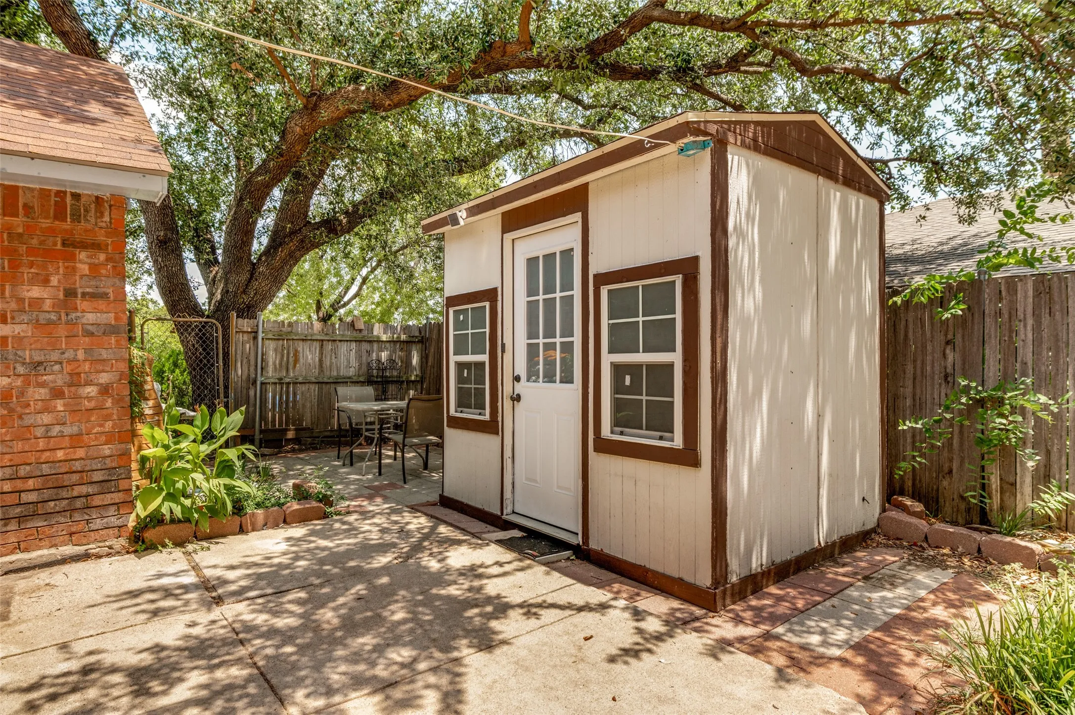 This AIR CONDITIONED building could be used for an office, playhouse or storage
