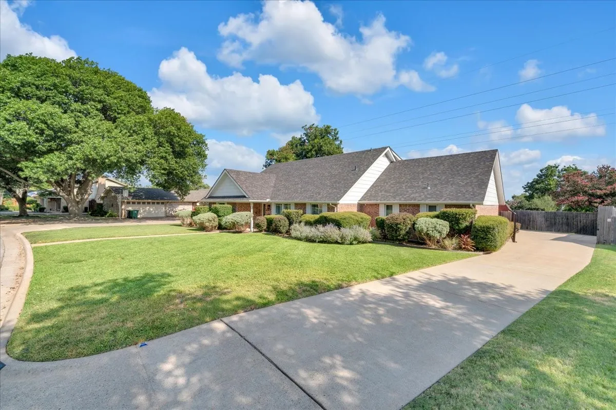 Long driveway with private gate.