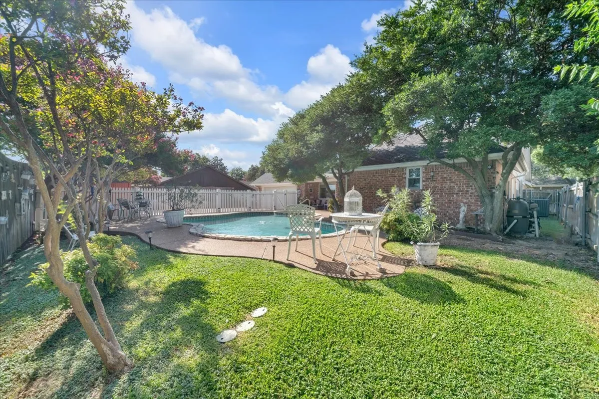 Backyard Pool & Spa View