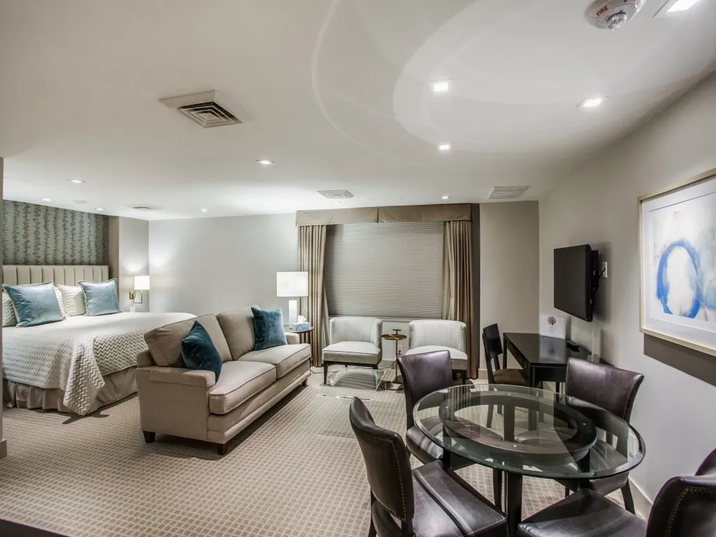 Guest suite on the mezzanine is available for rental.