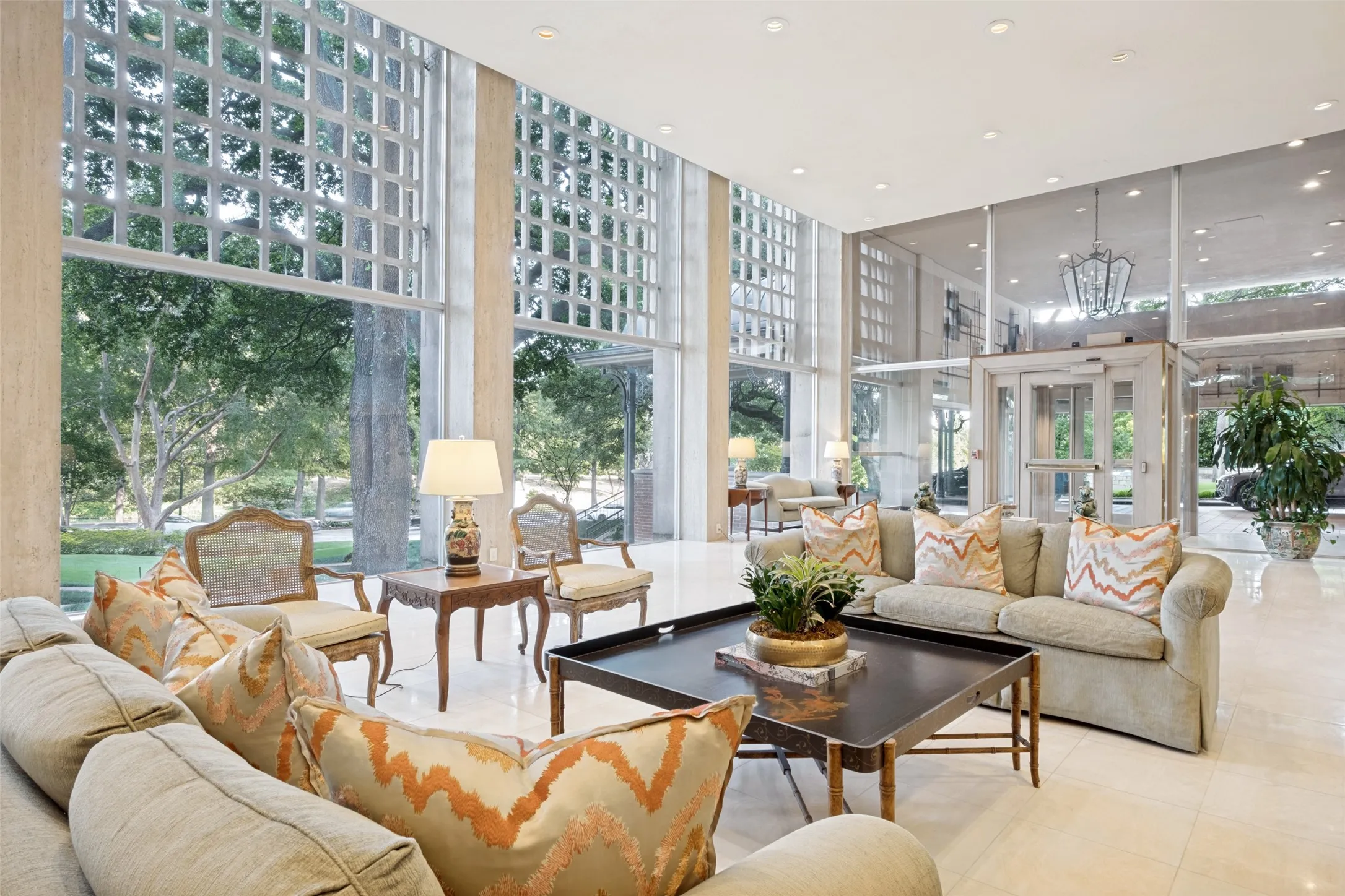 Spacious lobby to greet you on your return home.